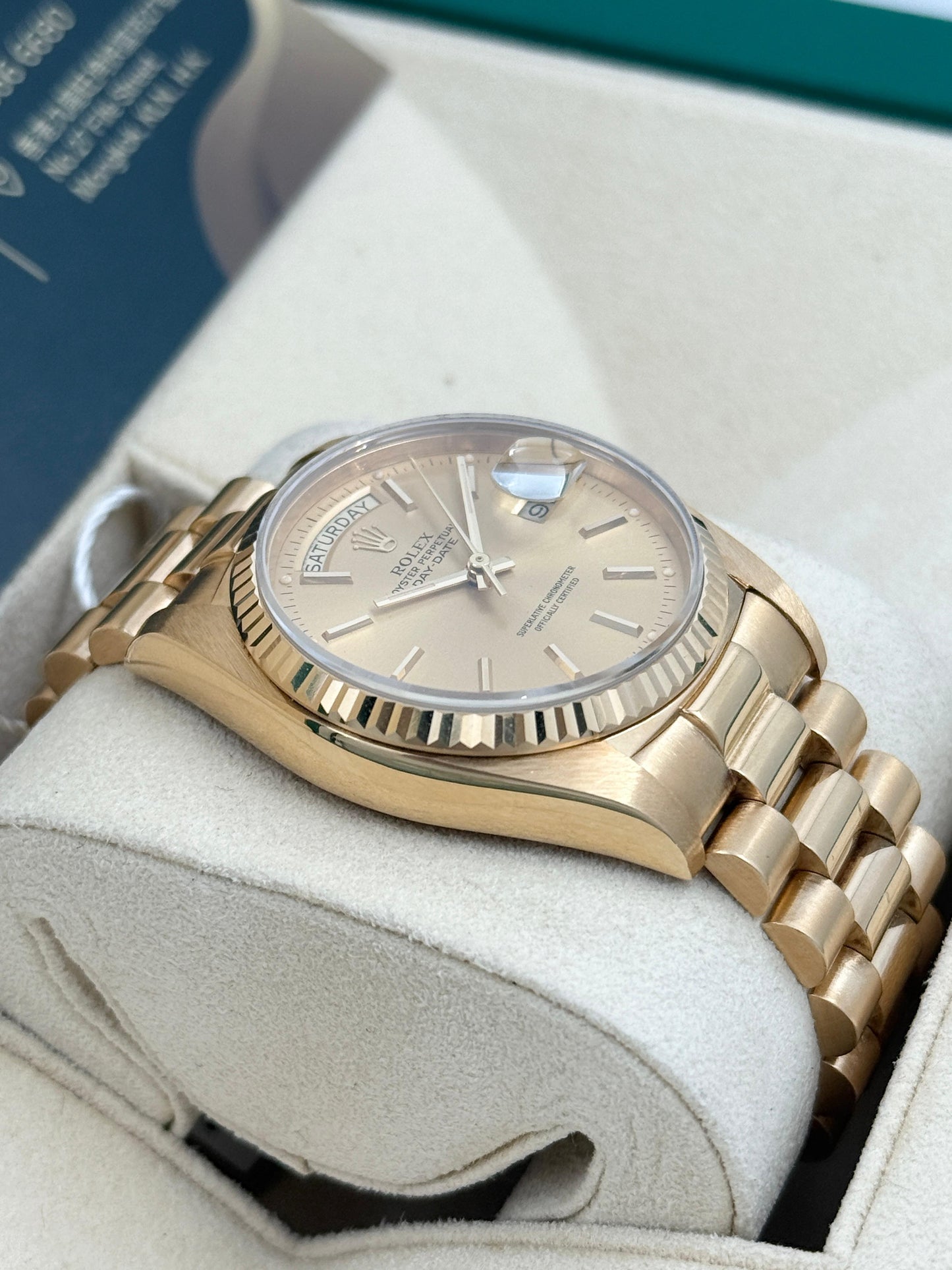 ROLEX 勞力士 DAY-DATE 18038
