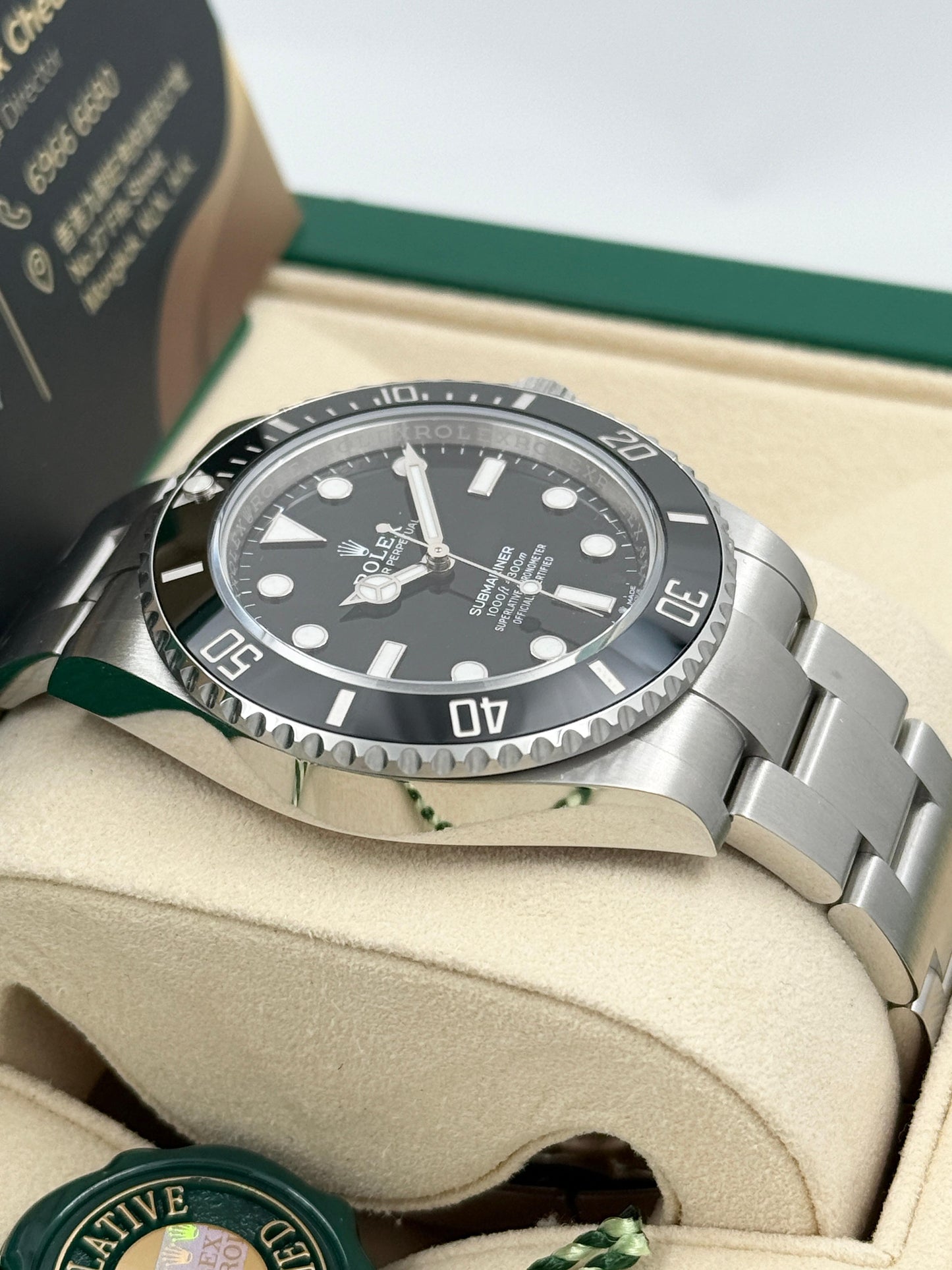 全新 NEW ROLEX 勞力士 SUBMARINER 124060 2025年7月