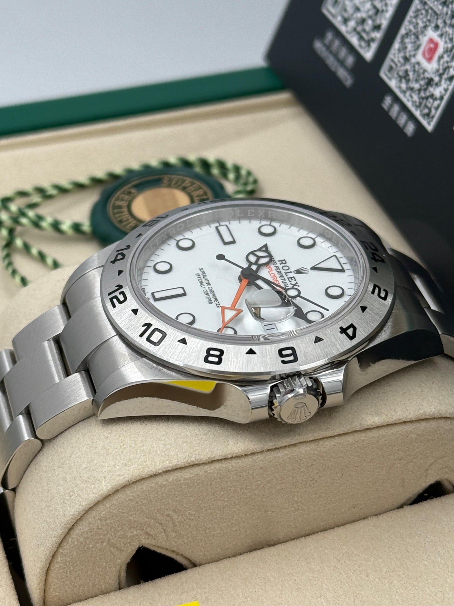 全新 NEW ROLEX 勞力士 EXPLORER II 226570 2025年7月