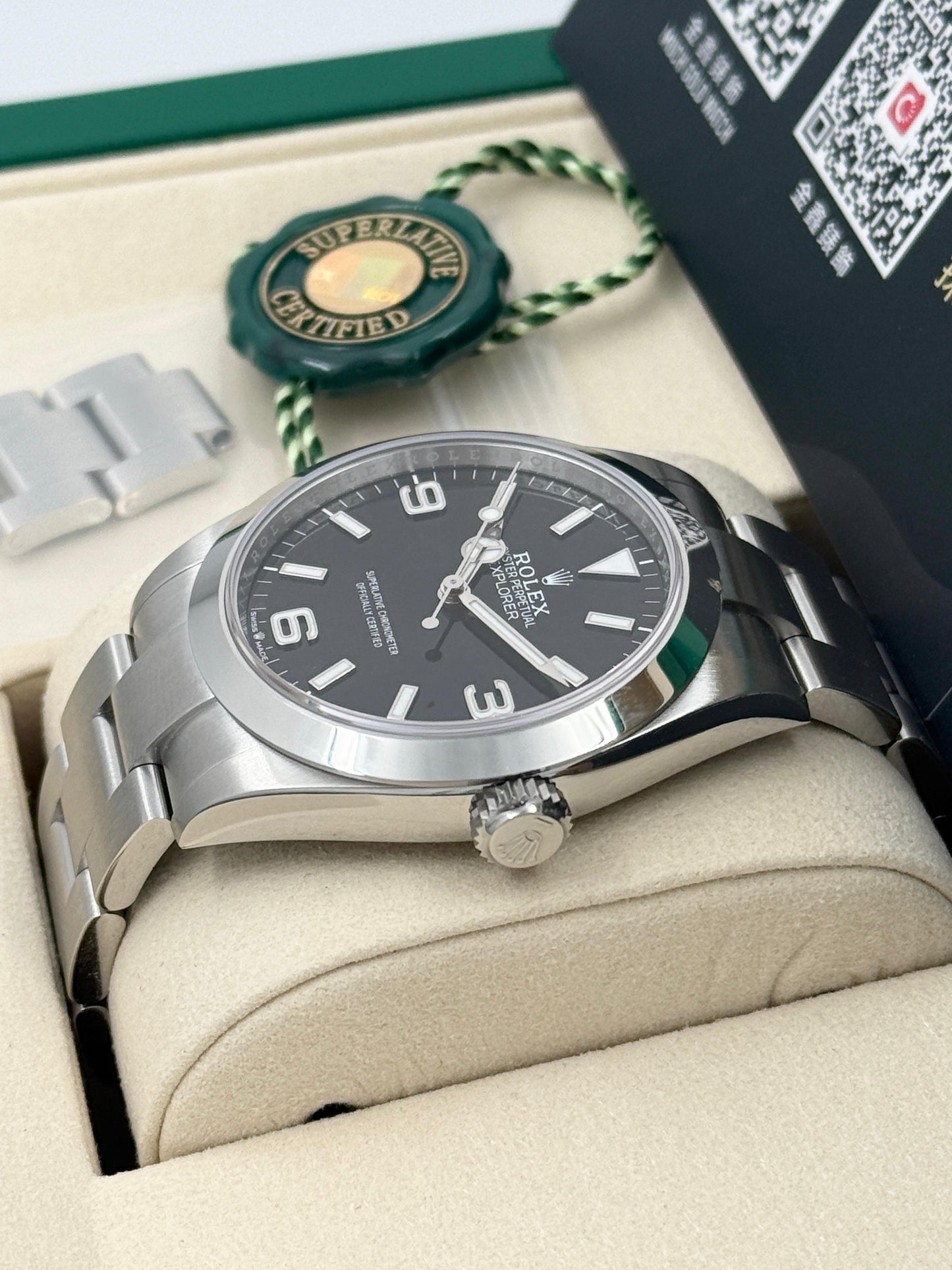 全新 NEW ROLEX 勞力士 EXPLORER 224270 2025年8月