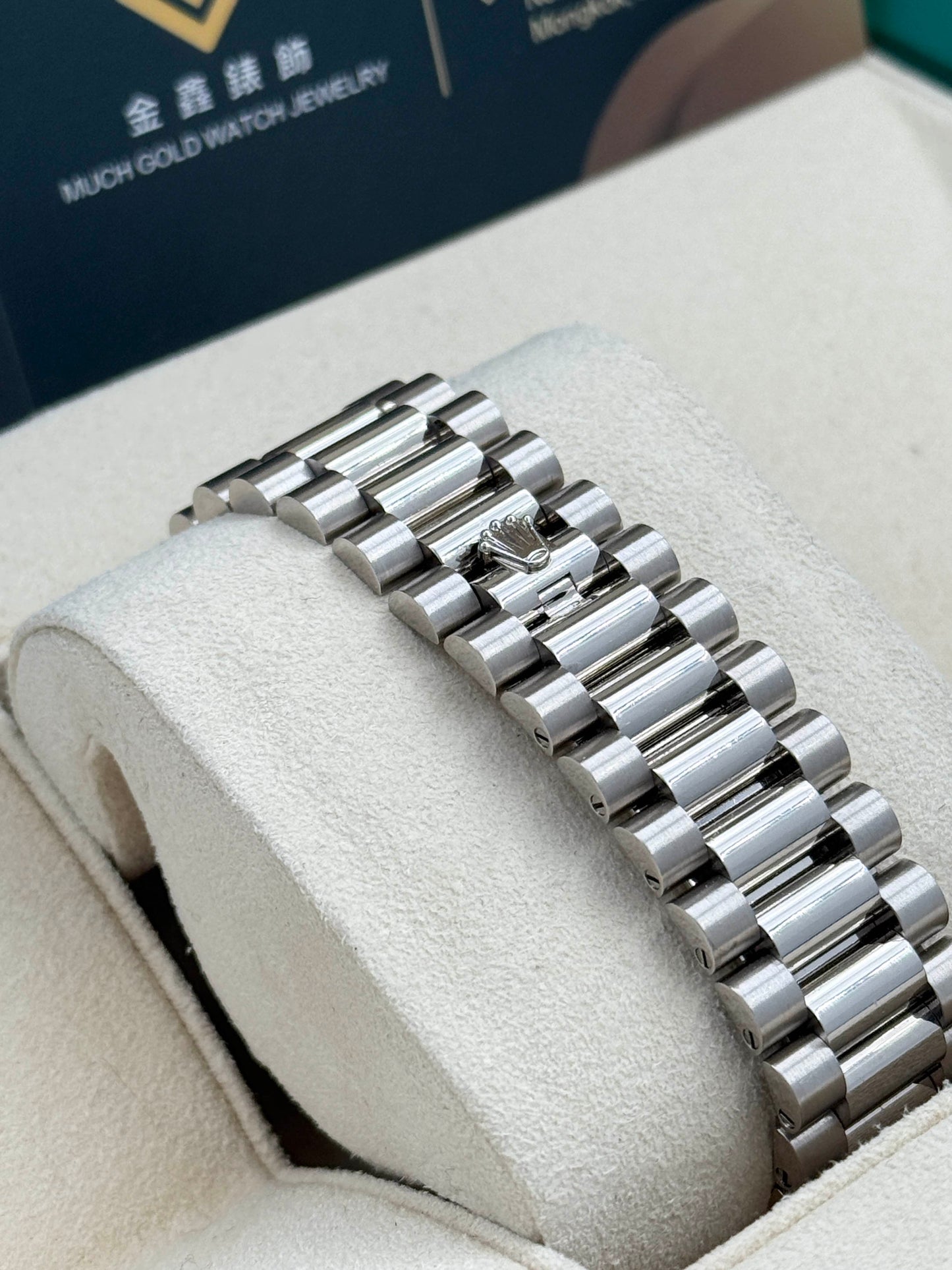 ROLEX 勞力士 DAY-DATE 40 228239 隕石面鑽石字 2018年 (延長保至2026年10月)