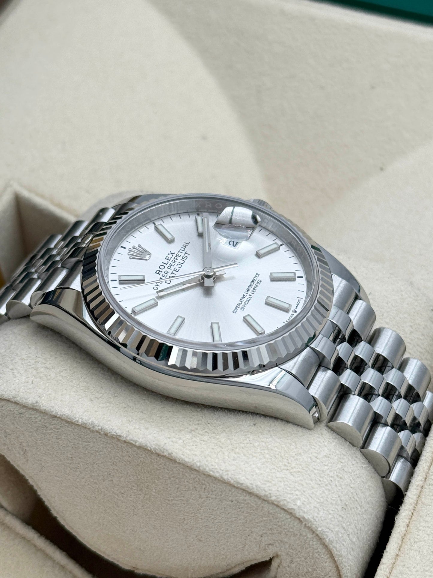 ROLEX 勞力士 DATEJUST 126234 銀色面 2022年