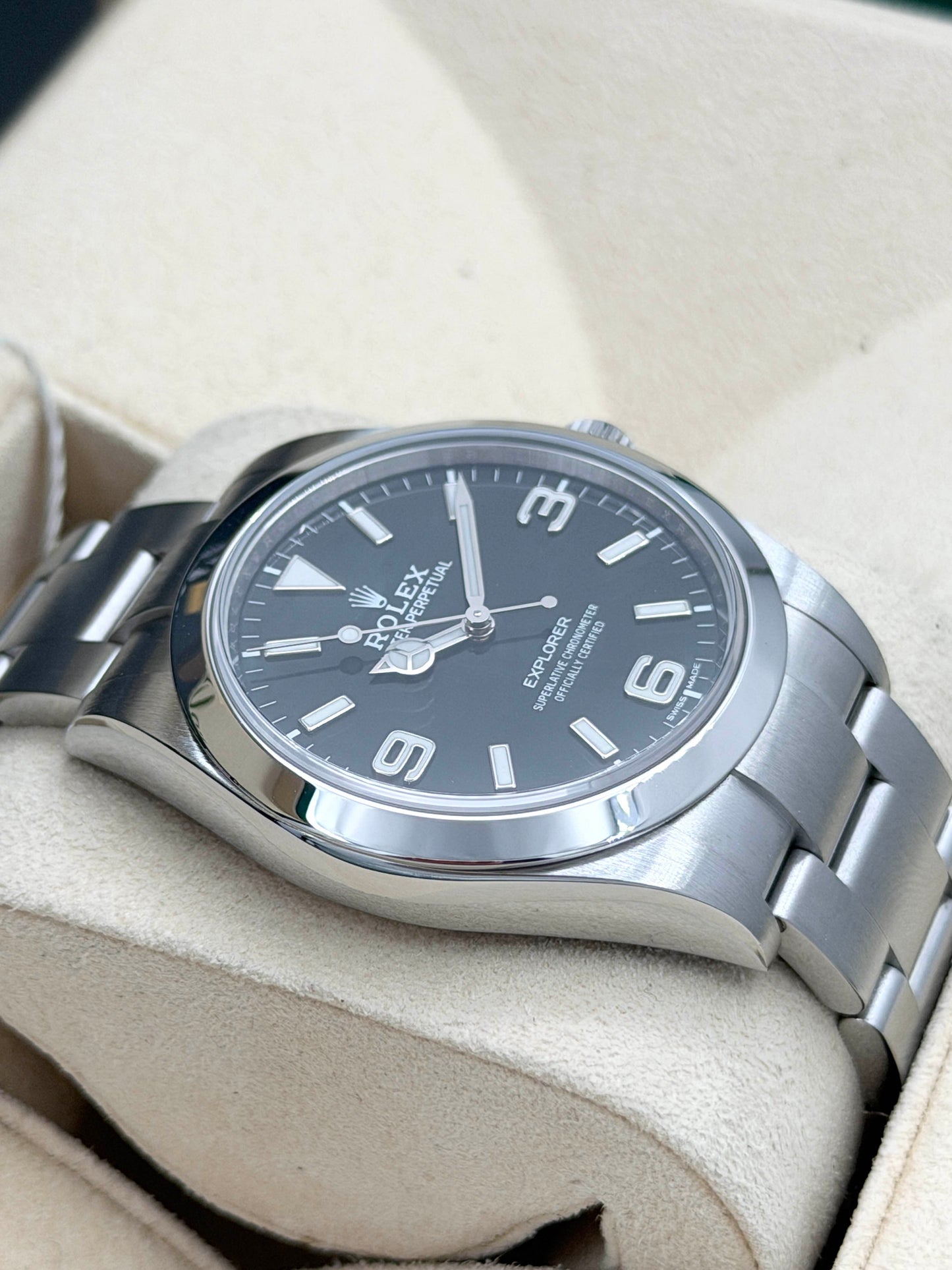 ROLEX 勞力士 EXPLORER 214270 黑色面 2019年