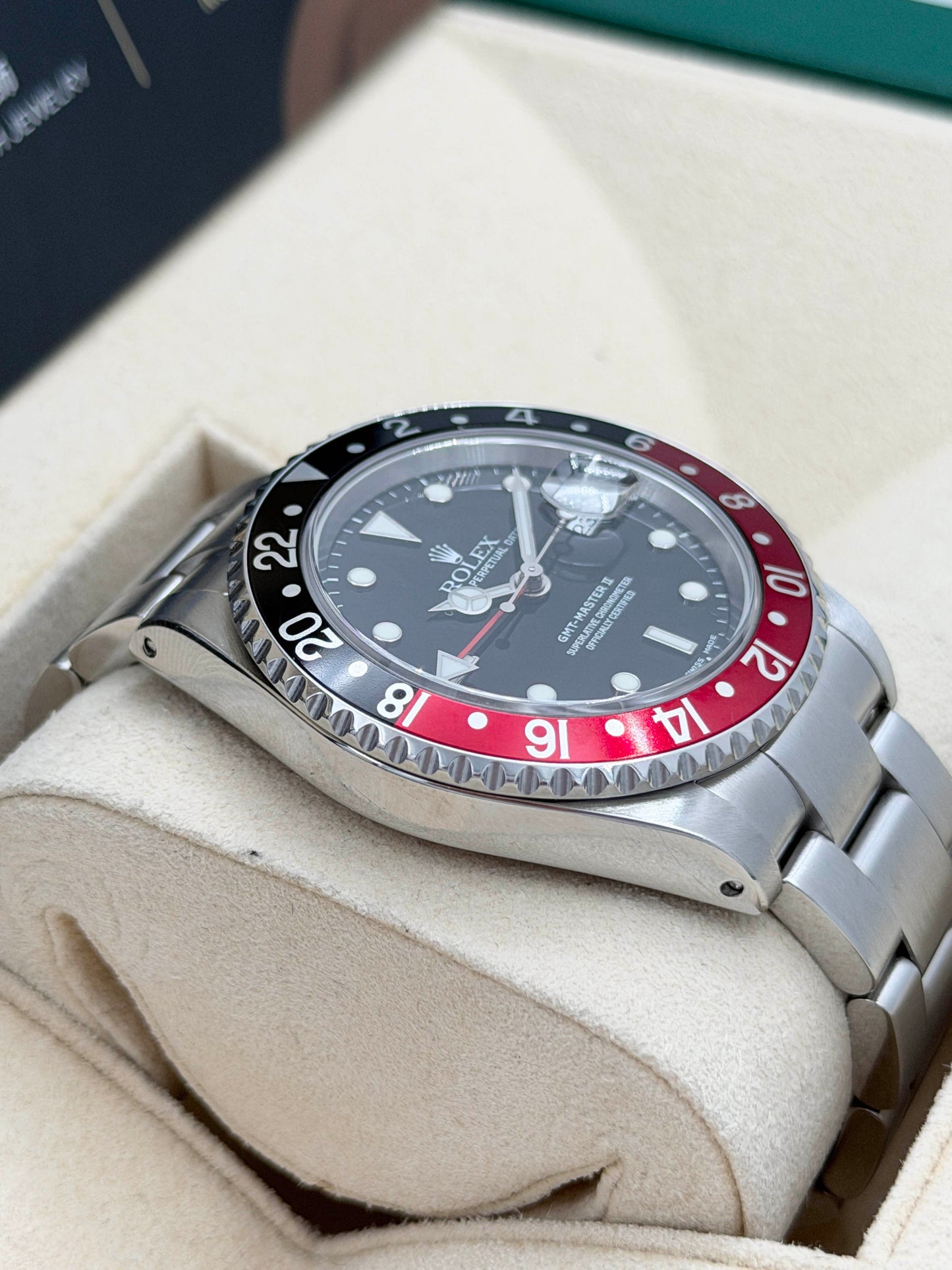 ROLEX 勞力士 GMT-MASTER II 16710 可樂圈