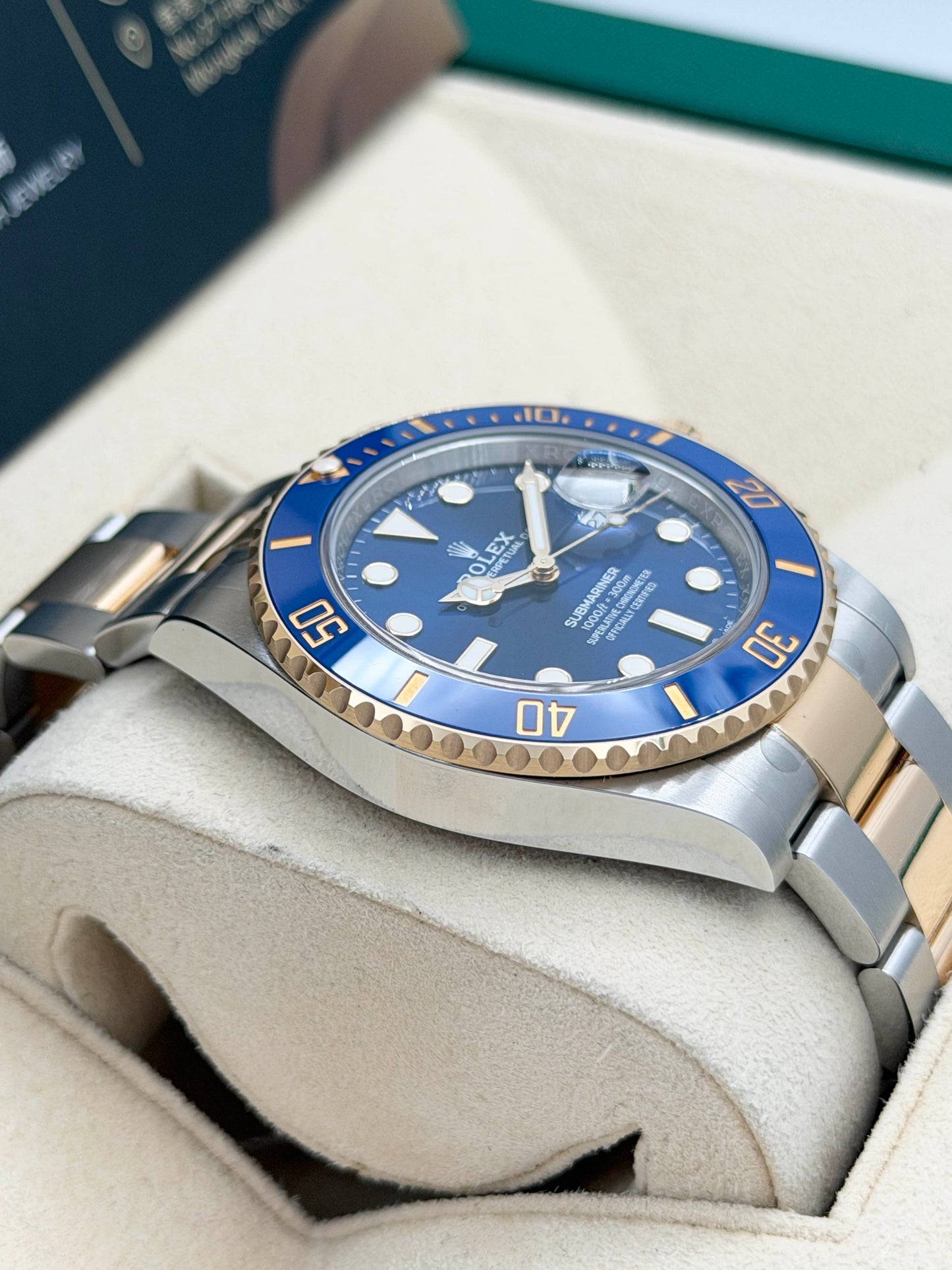 ROLEX 勞力士 SUBMARINER DATE 126613LB 99.99%NEW 2025年
