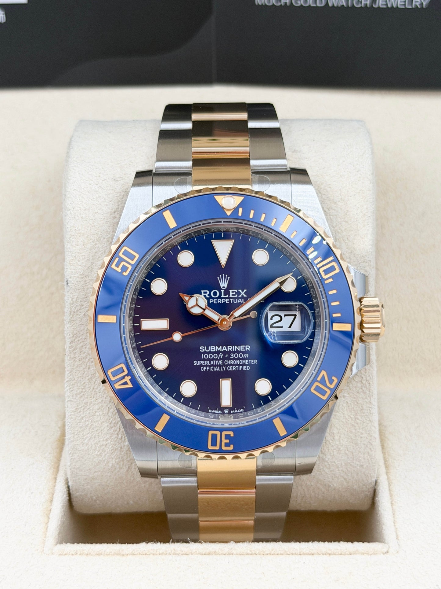 ROLEX 勞力士 SUBMARINER DATE 126613LB 99.99%NEW 2025年