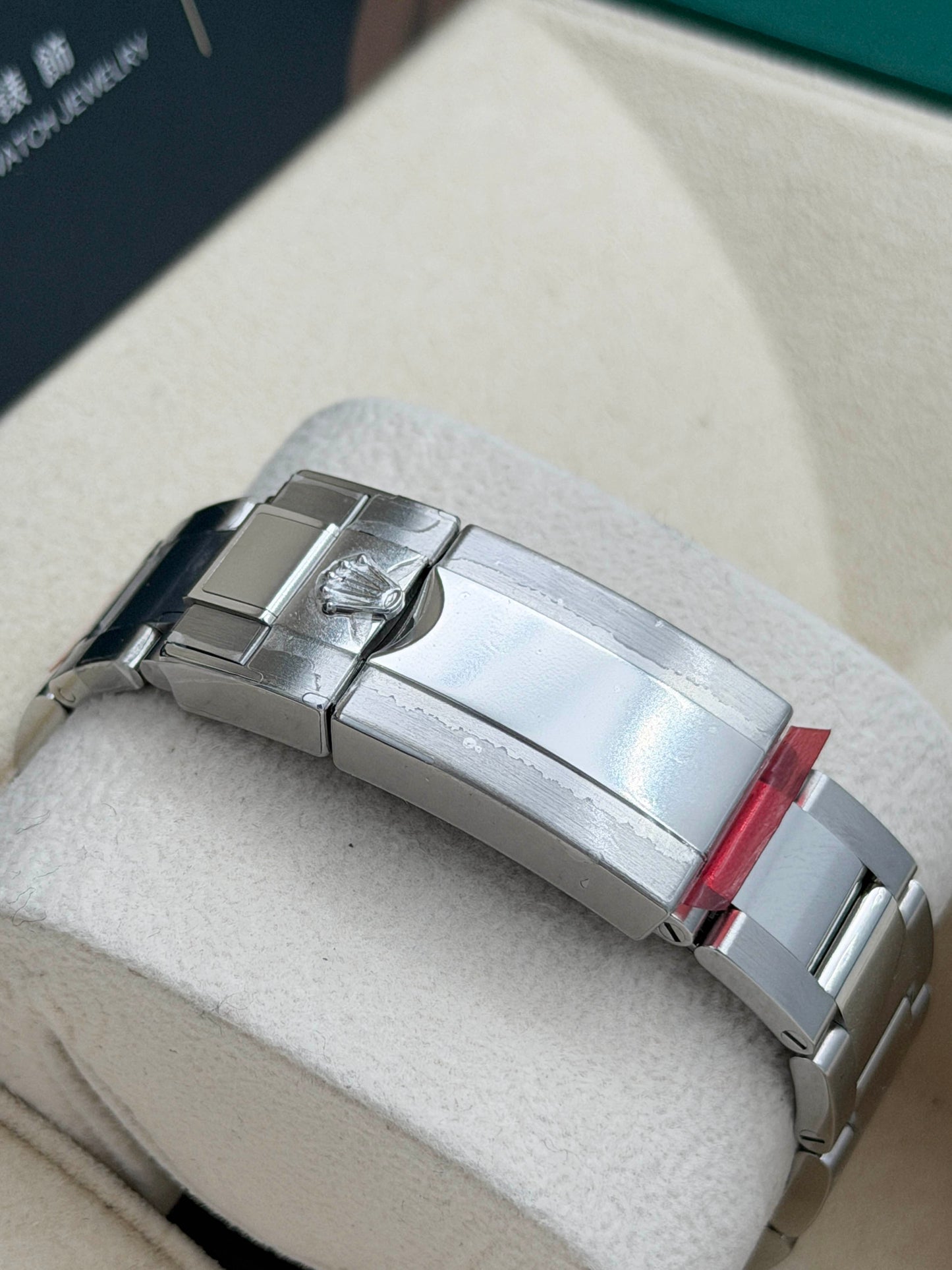 未使用品 Unused ROLEX 勞力士 DAYTONA 116520 白色面 2013年 齊膠紙