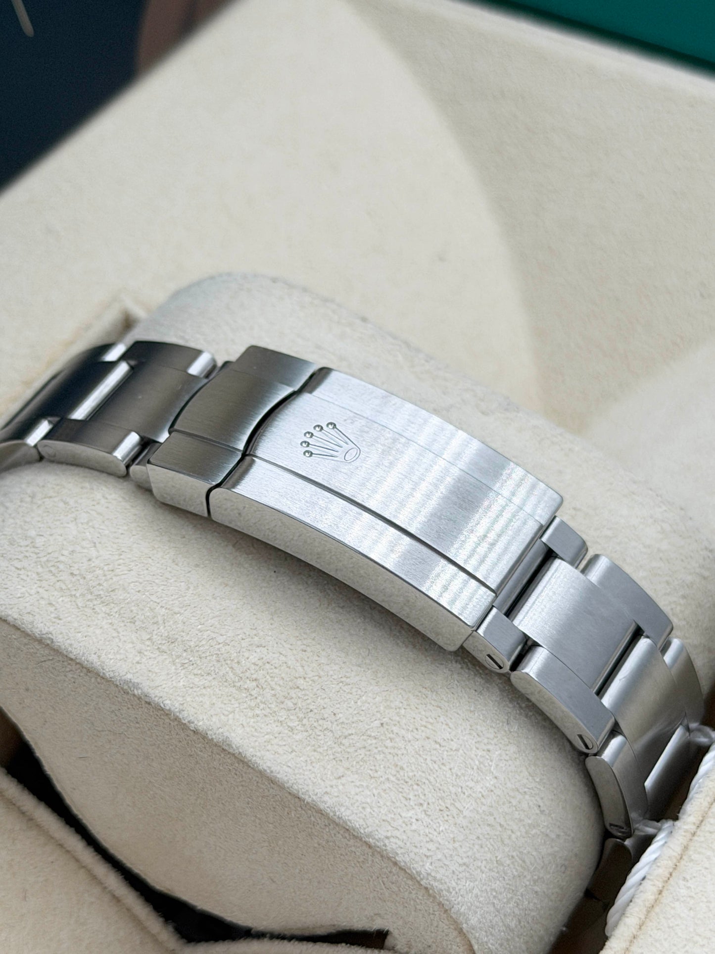 ROLEX 勞力士 OYSTER PERPETUAL 126000 綠松石藍色 2022年 99.9%新