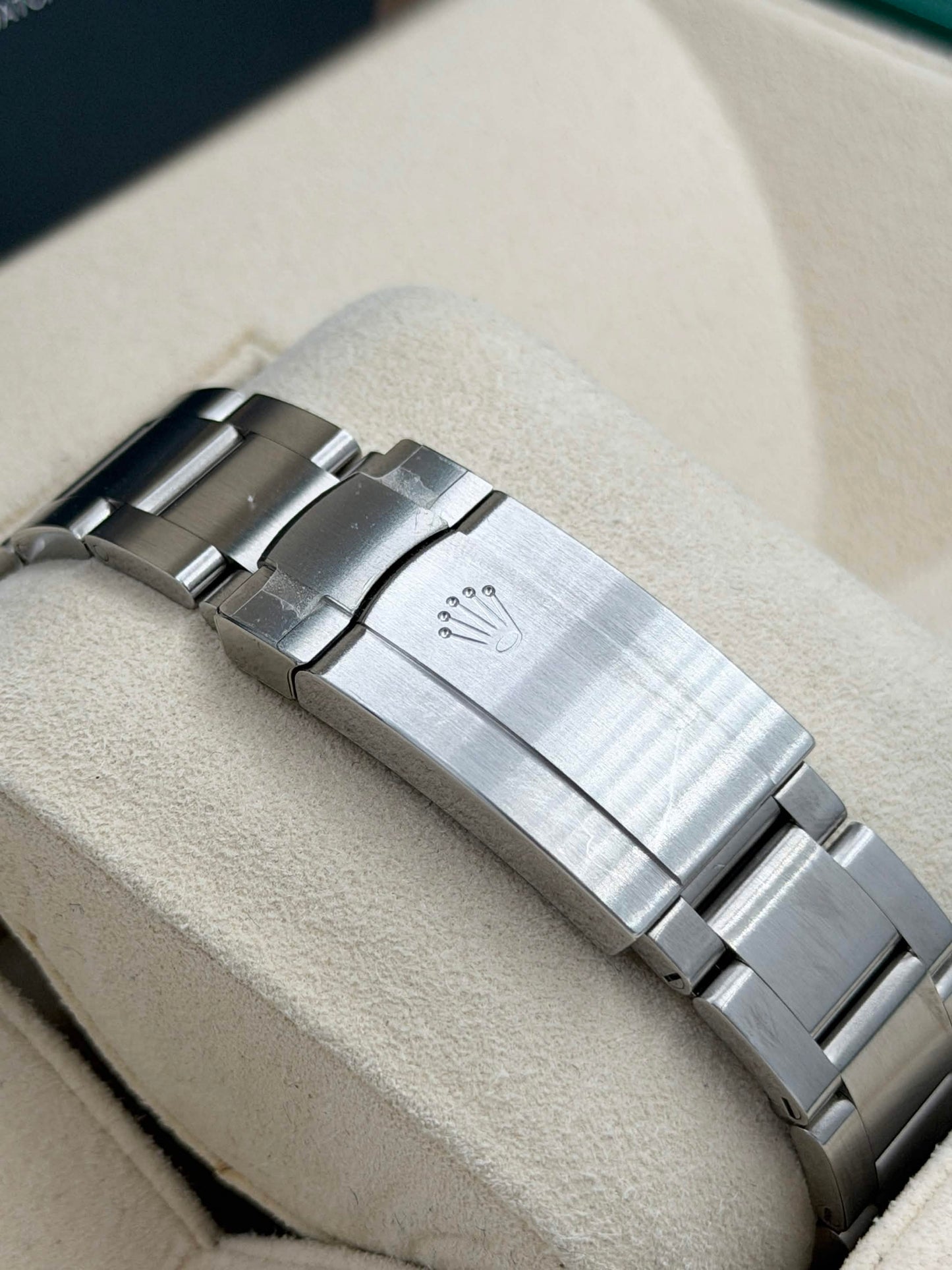 二手 USED ROLEX 勞力士 OYSTER PERPETUAL 126000 黑色面 2021年5月 全套 FULL SET