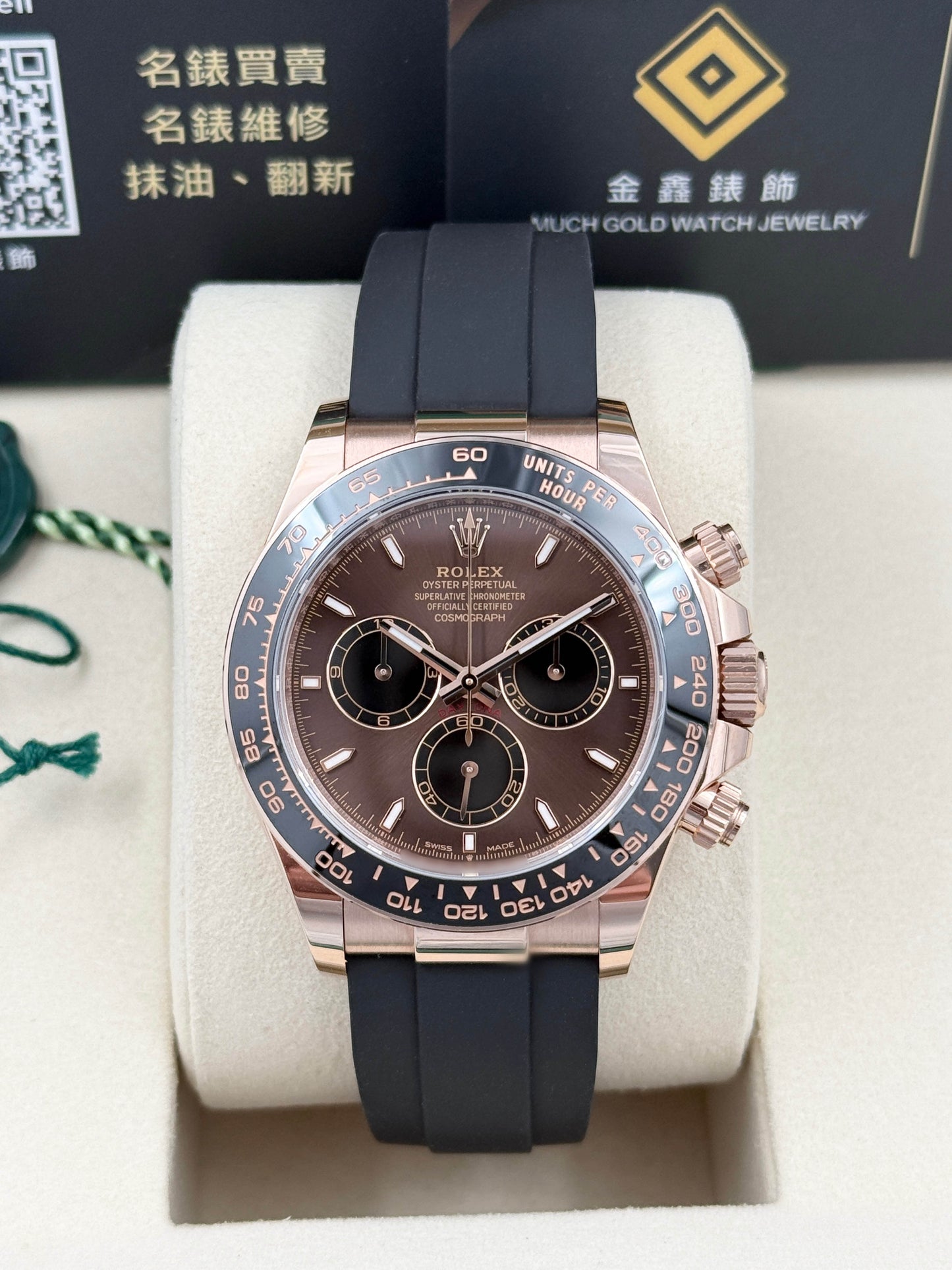 全新 NEW ROLEX 勞力士 DAYTONA 126515LN 朱古力面 2025年