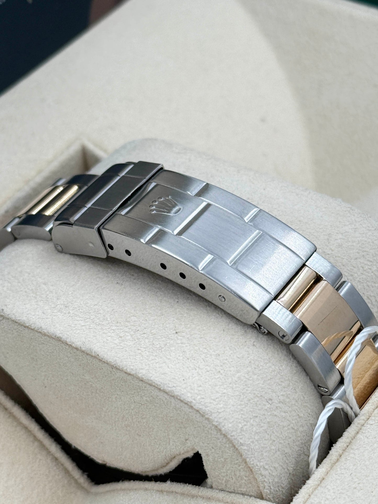 ROLEX 勞力士 SUBMARINER DATE 16613 香檳金鑽石字