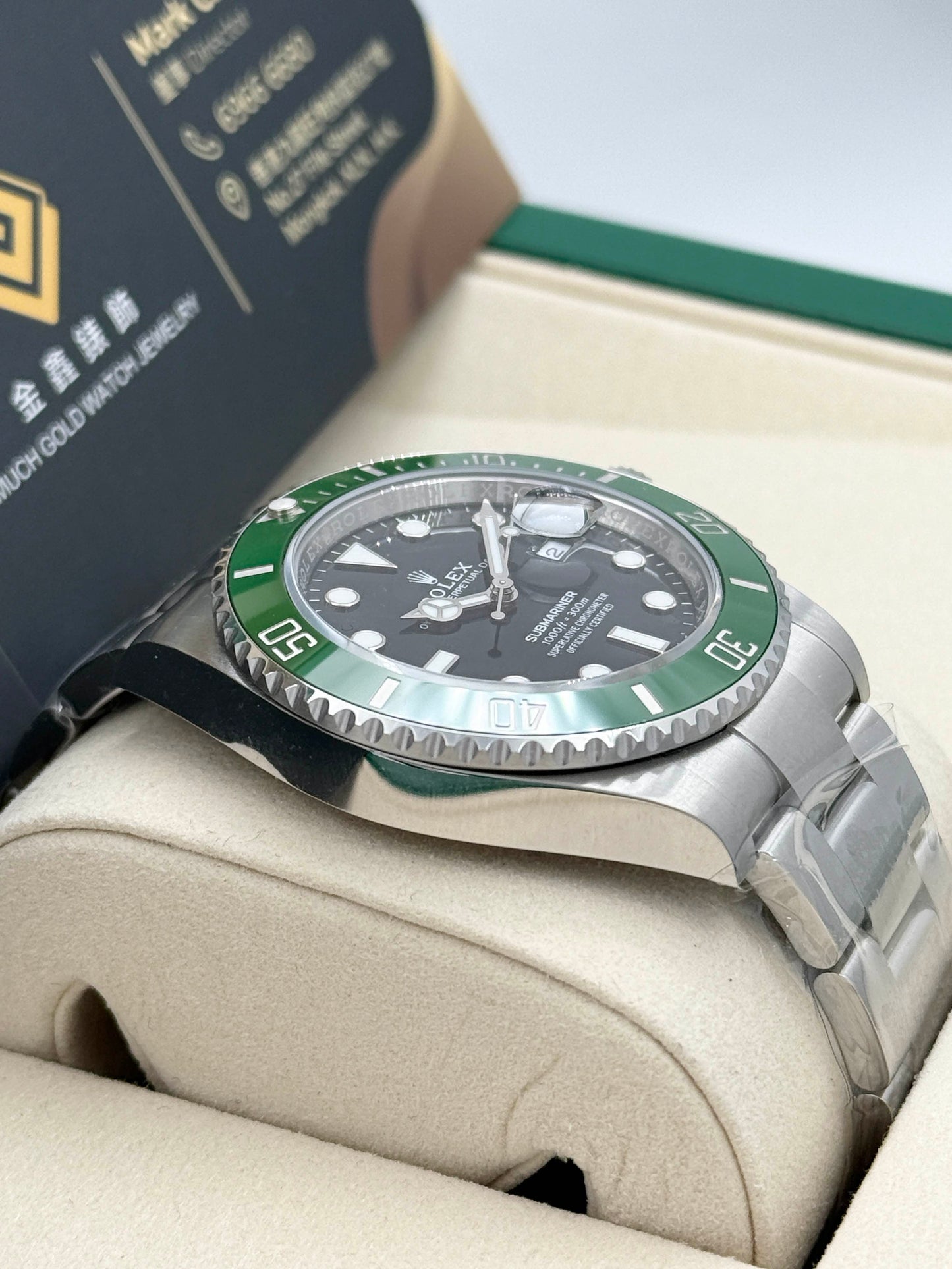 全新 NEW ROLEX 勞力士 SUBMARINER DATE 126610LV MK2圈 2025年8月