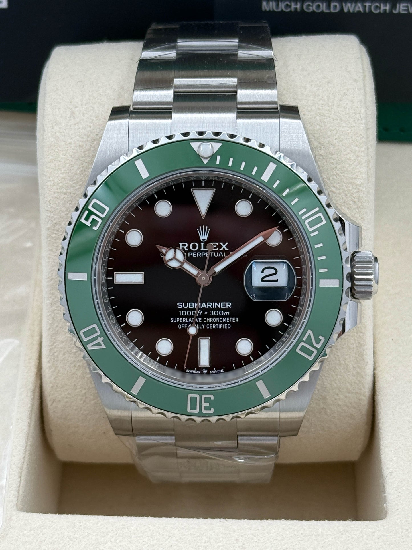 全新 NEW ROLEX 勞力士 SUBMARINER DATE 126610LV MK2圈 2025年8月