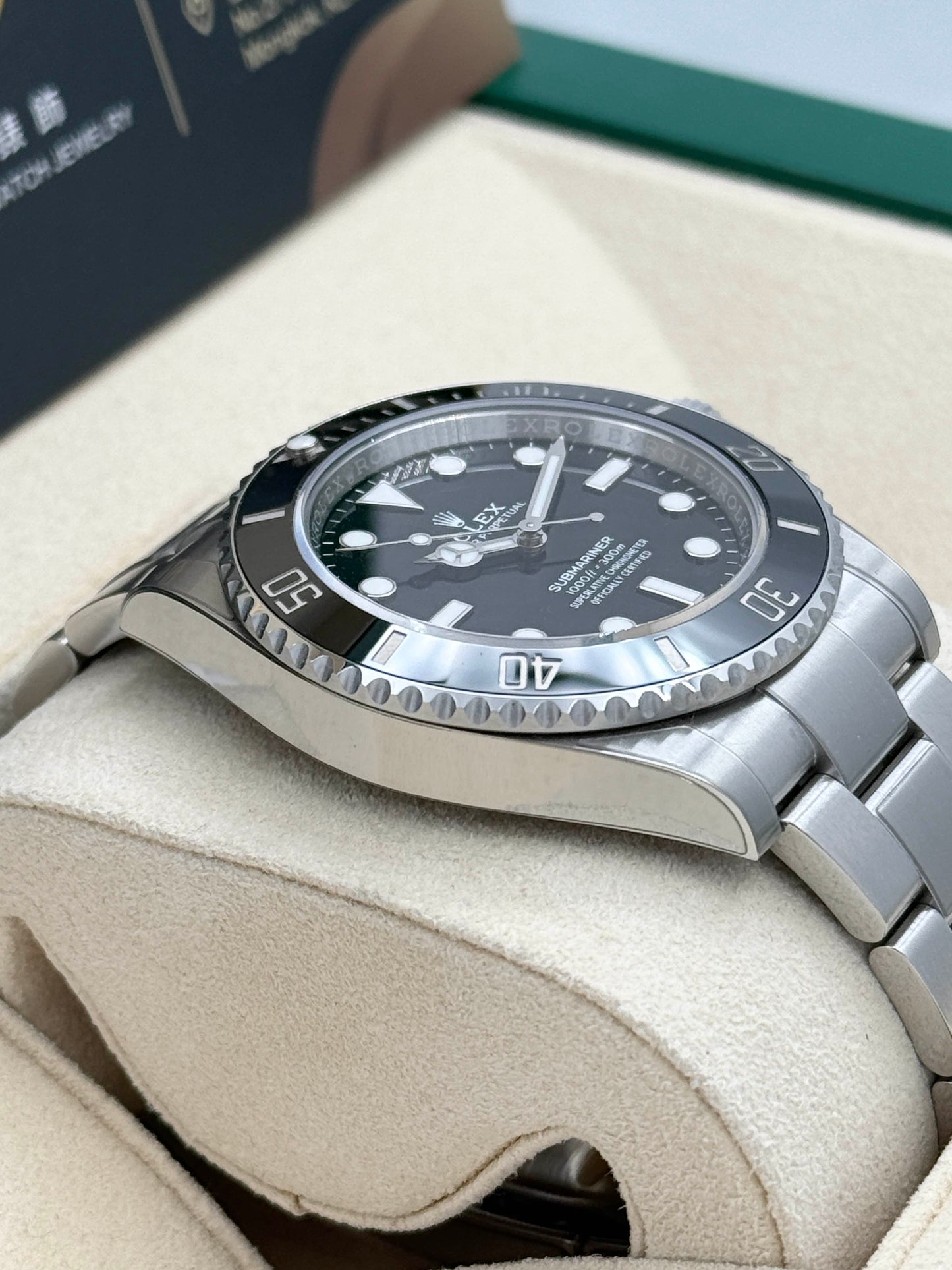 ROLEX 勞力士 SUBMARINER 124060 2025年 盲十 無打磨