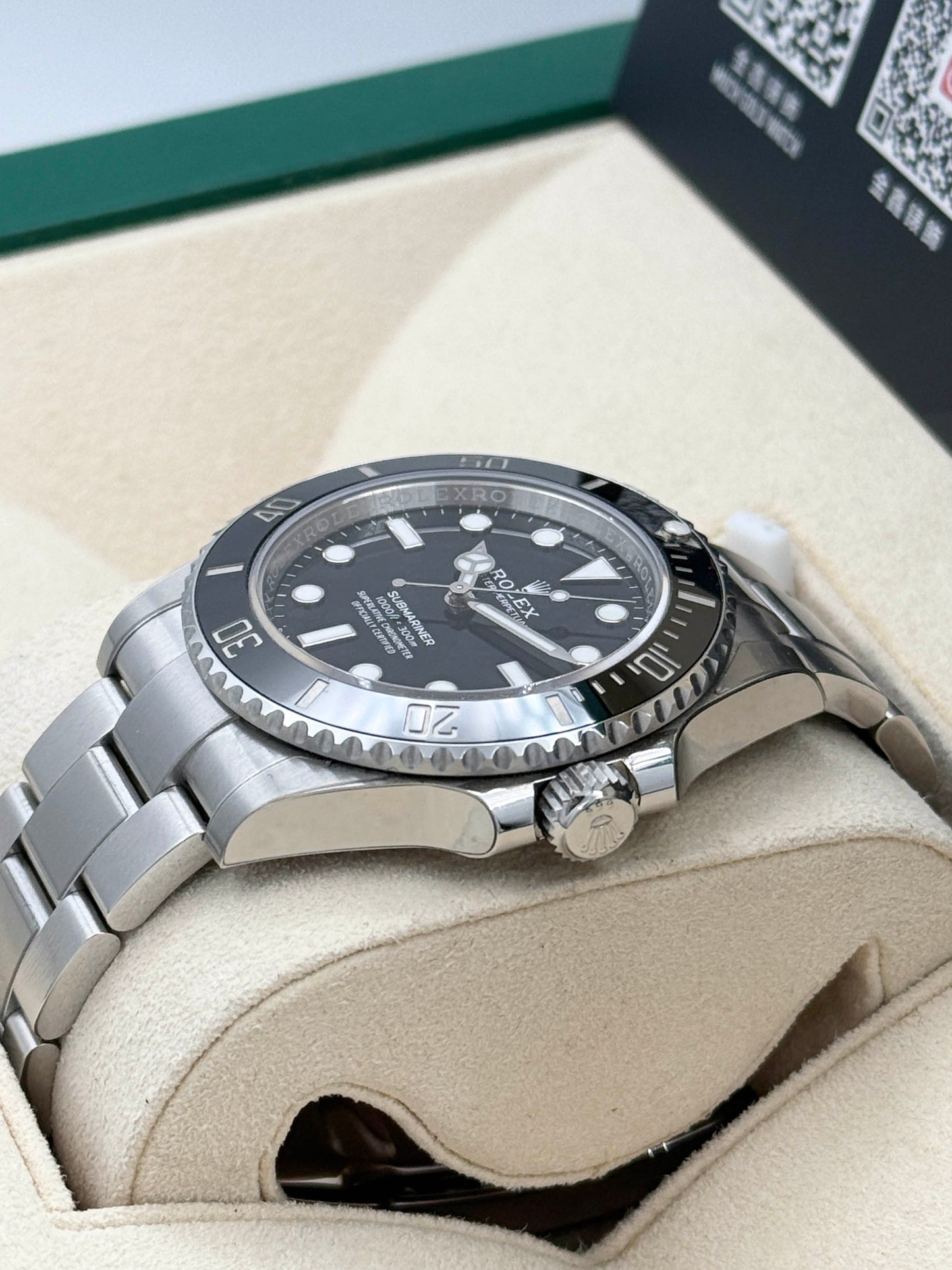 ROLEX 勞力士 SUBMARINER 124060 2025年 盲十 無打磨