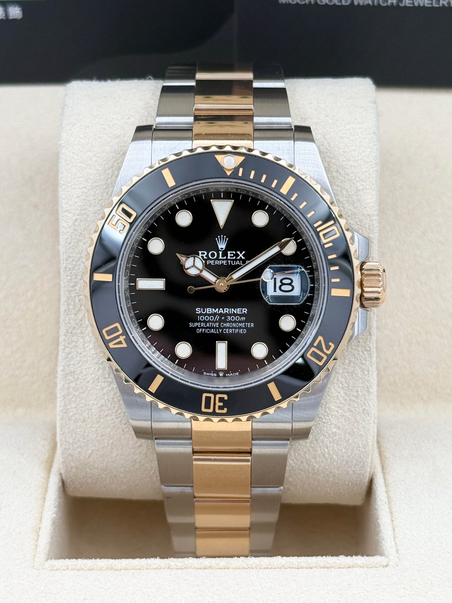 ROLEX 勞力士 SUBMARINER DATE 126613LN 2021年