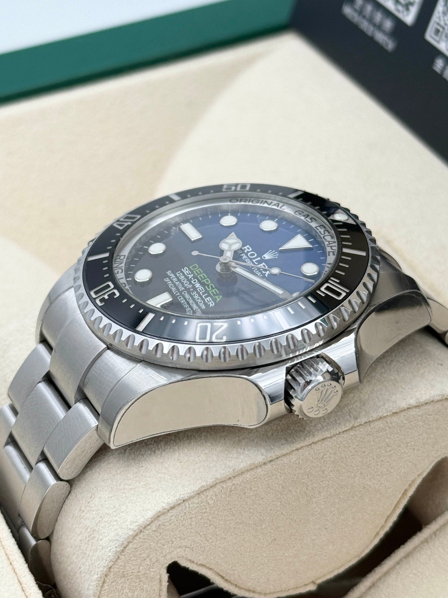 ROLEX 勞力士 DEEP SEA 126660 漸變藍 2018年 還有少量原廠膠紙