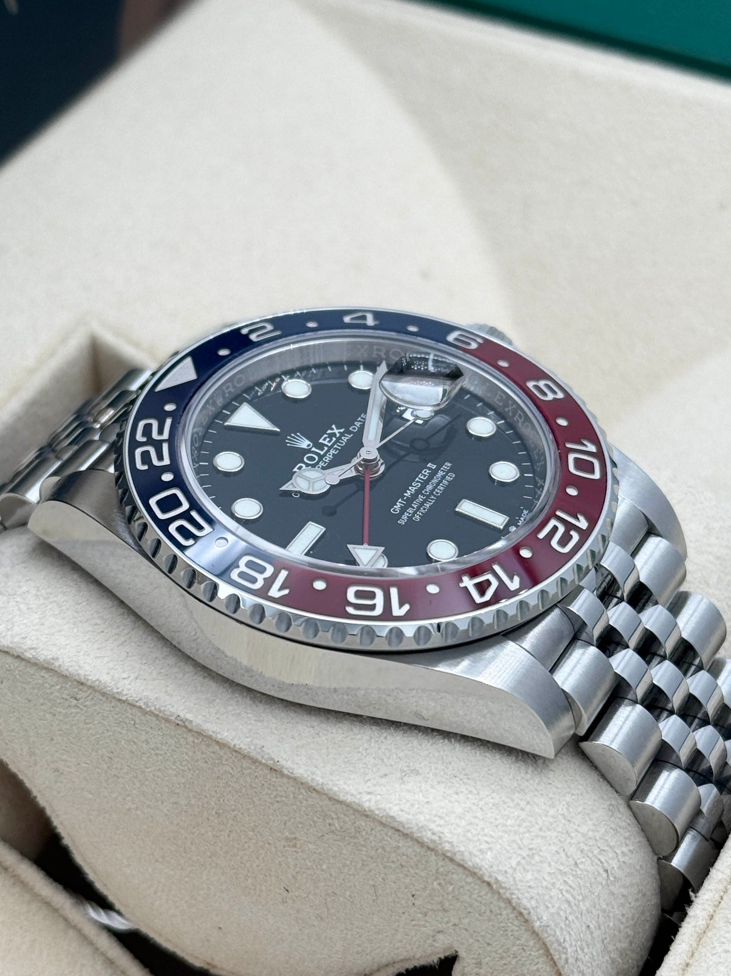 ROLEX 勞力士 GMT-MASTER II 126710BLRO 百事圈 珠帶 2022年