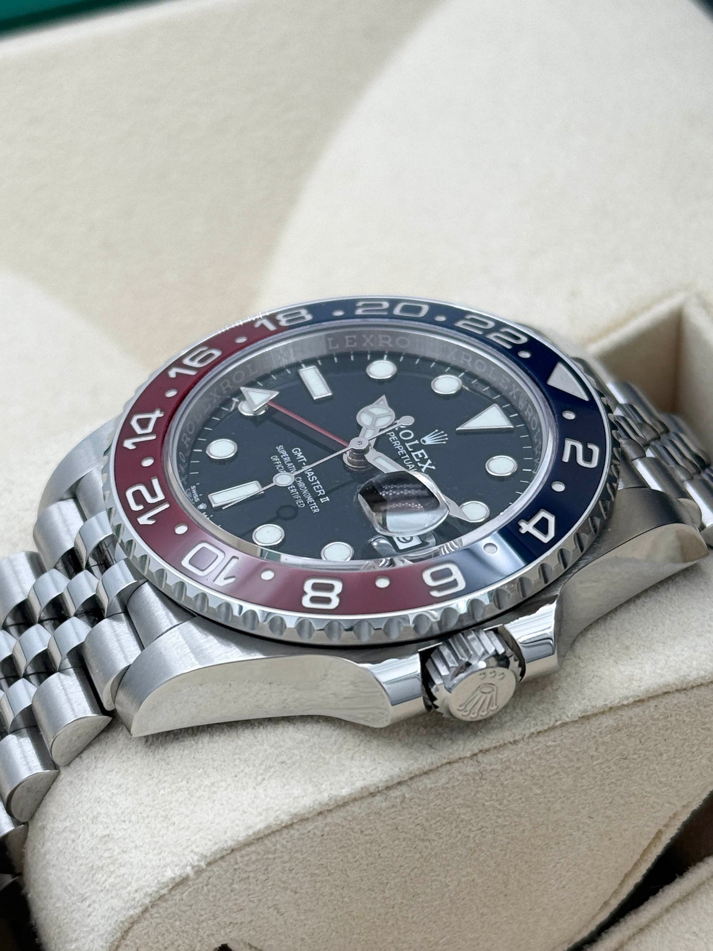 ROLEX 勞力士 GMT-MASTER II 126710BLRO 百事圈 珠帶 2022年