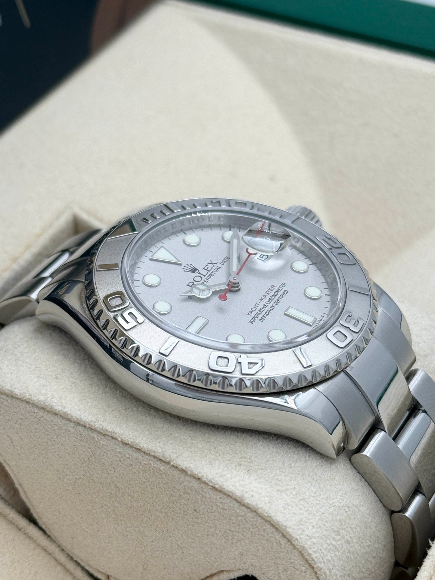 ROLEX 勞力士 YACHT-MASTER 16622 銀面 2011年