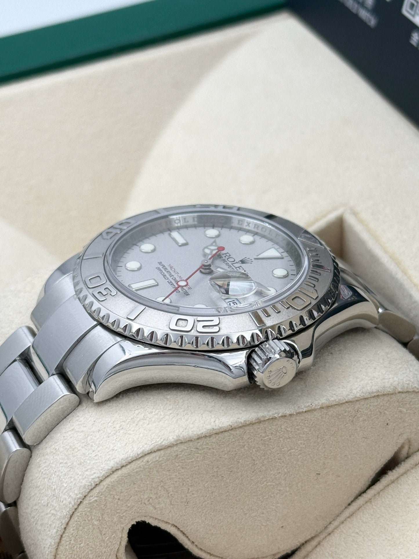 ROLEX 勞力士 YACHT-MASTER 16622 銀面 2011年