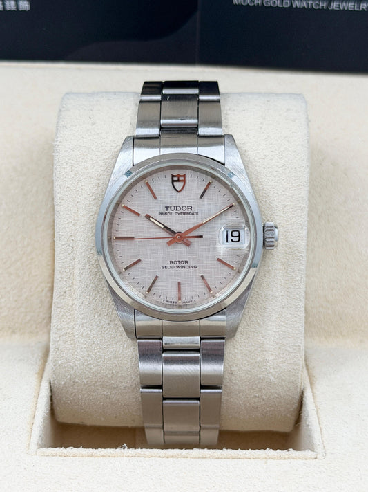二手 USED TUDOR 帝舵 PRINCE DATE 72000 銀色 1997年10月 撈的撈底 全套 FULL SET
