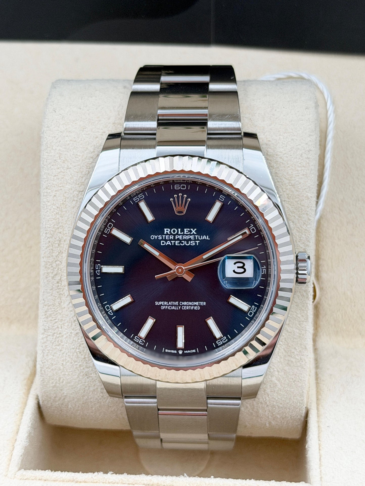 二手 USED ROLEX 勞力士 DATEJUST 126334 藍色 2021年10月 全套 FULL SET