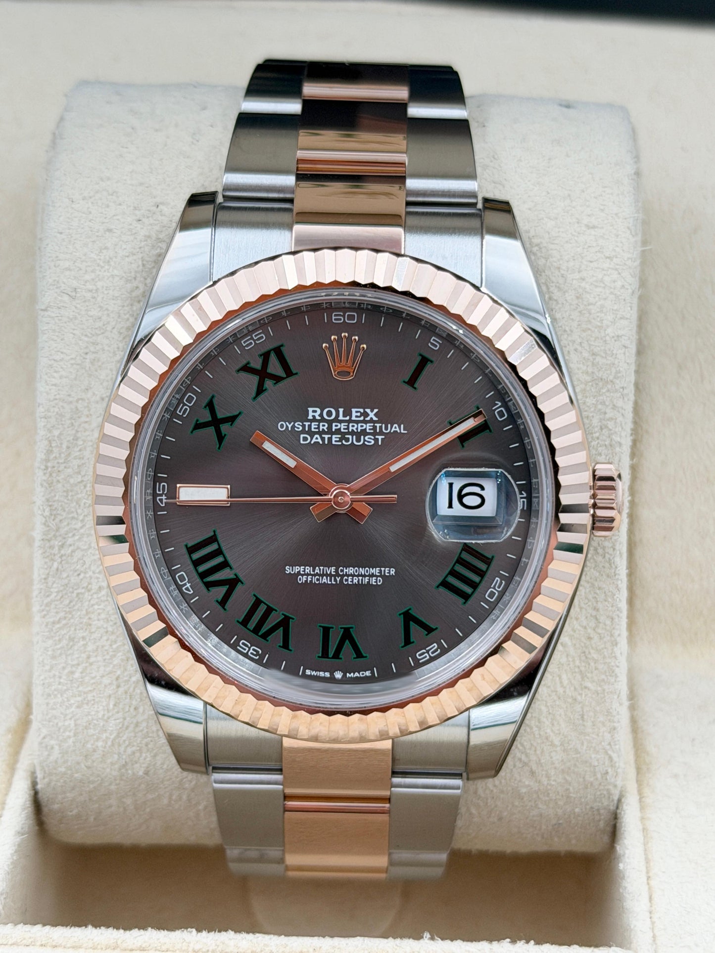 二手 USED ROLEX 勞力士 DATEJUST 126331 溫布頓面 2022年10月 未打磨 99.9%新 全套 FULL SET