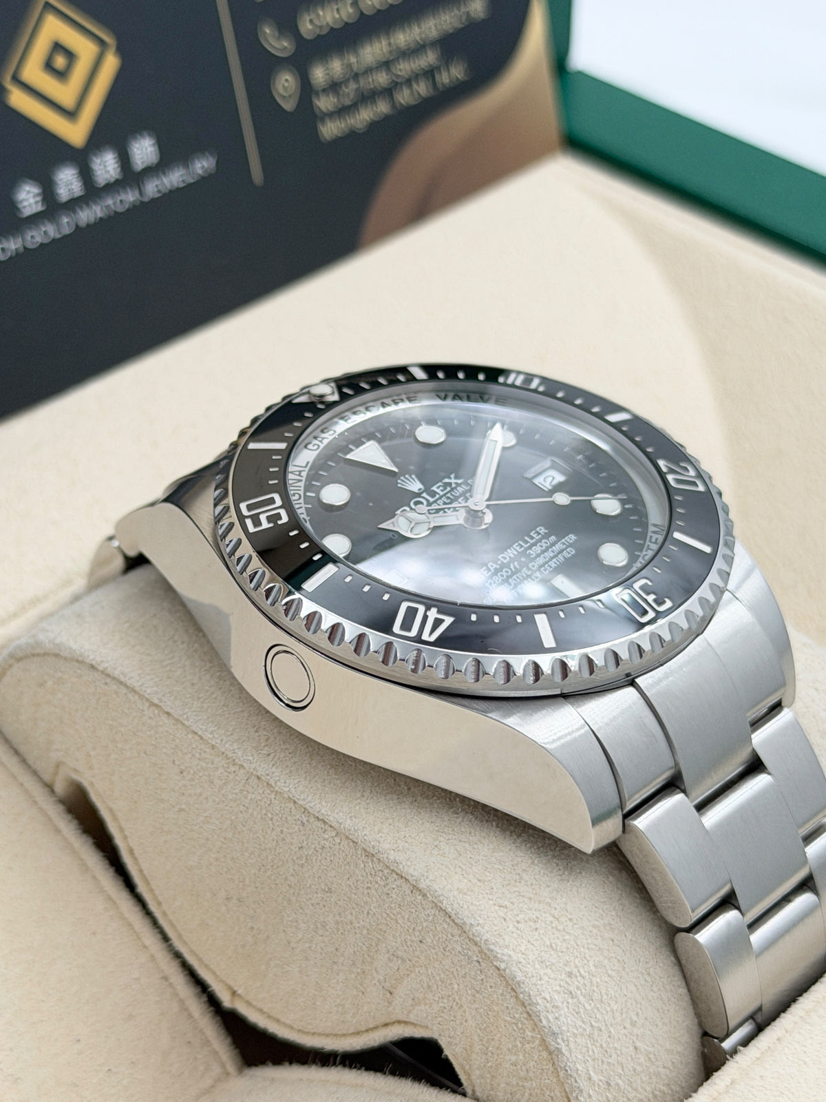 二手 USED  ROLEX 勞力士 DEEPSEA 116660 黑色 2012年3月 全套 FULL SET