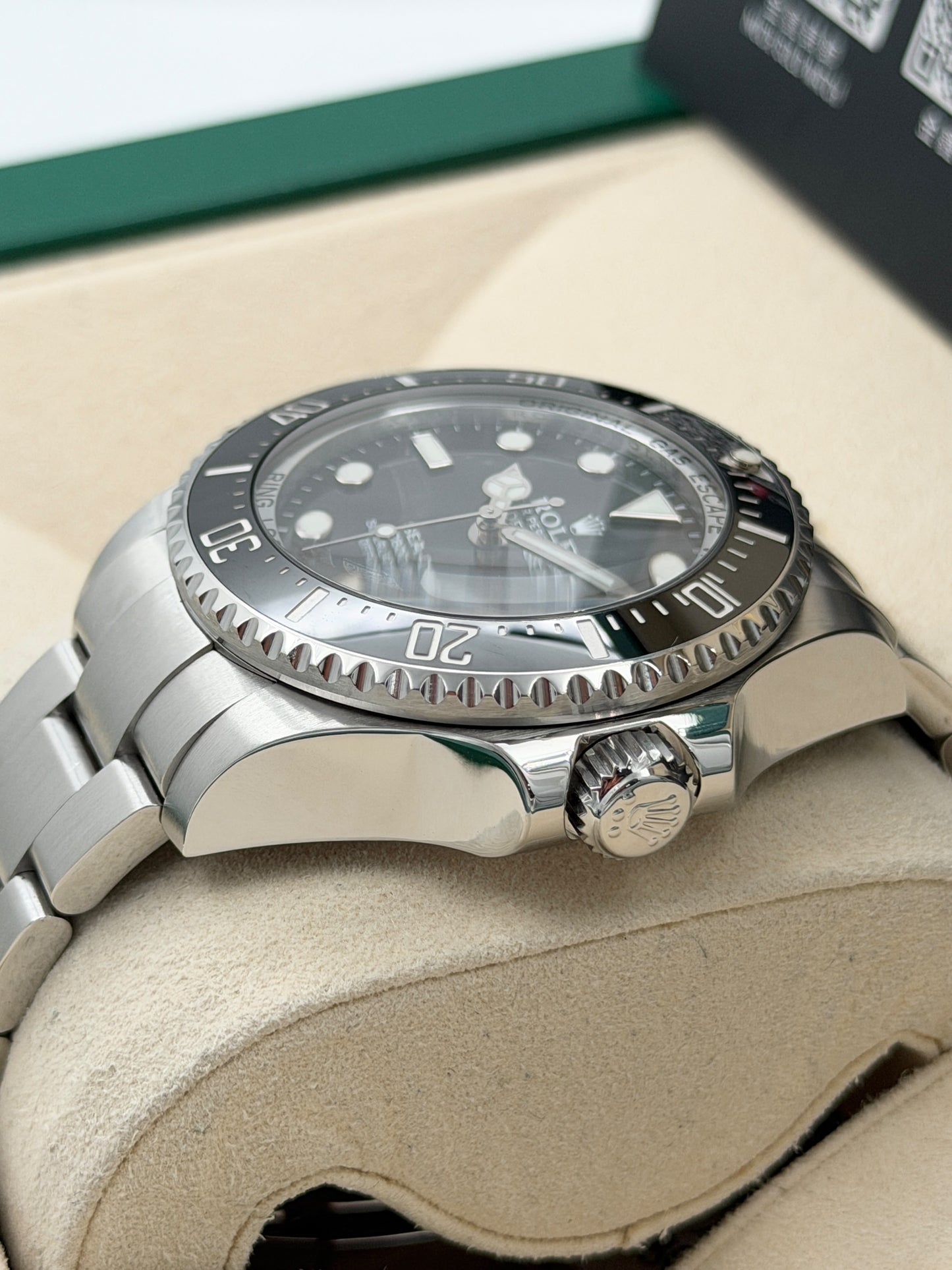 二手 USED  ROLEX 勞力士 DEEPSEA 116660 黑色 2012年3月 全套 FULL SET