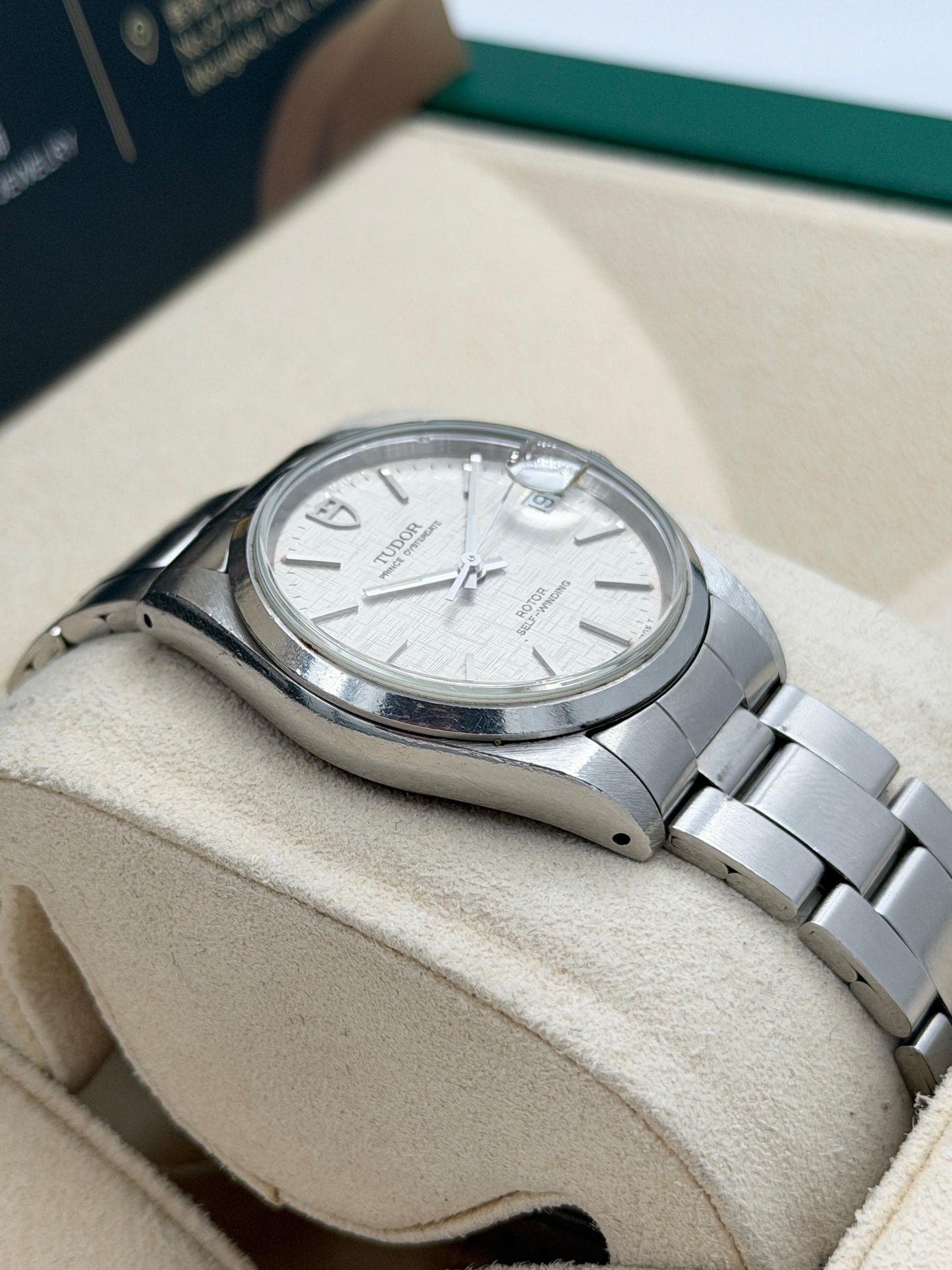 二手 USED TUDOR 帝舵 PRINCE DATE 72000 銀色 1997年10月 撈的撈底 全套 FULL SET