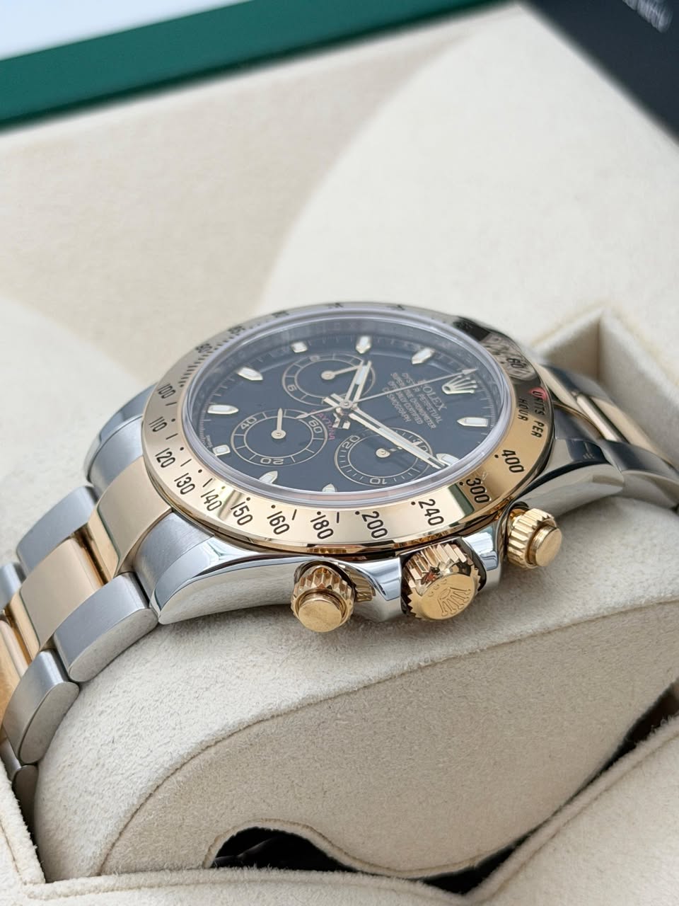 二手 USED ROLEX 勞力士 DAYTONA 116523 2011年5月 黑色 保養到2027年11月 全套 FULL SET