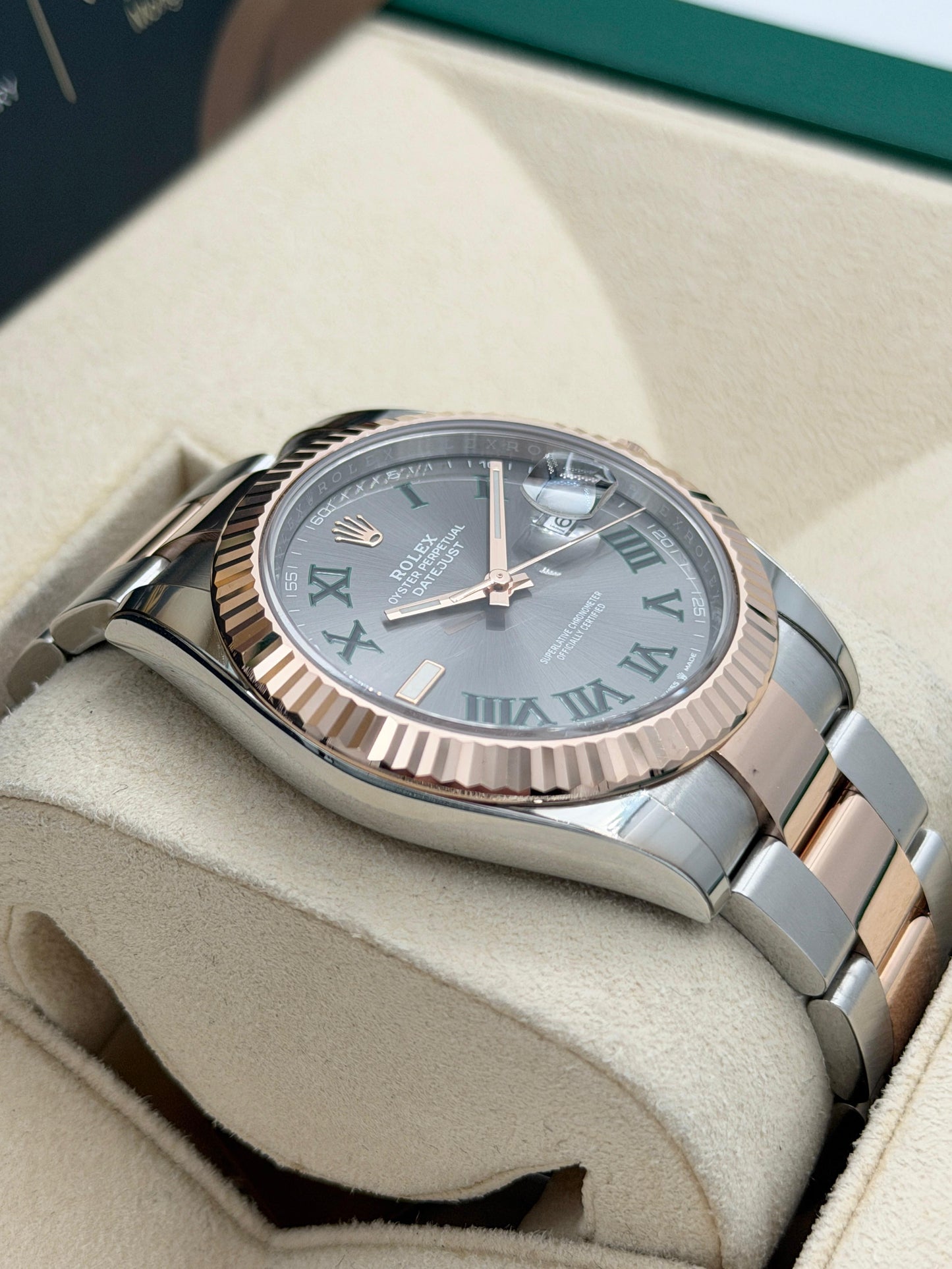 二手 USED ROLEX 勞力士 DATEJUST 126331 溫布頓面 2022年10月 未打磨 99.9%新 全套 FULL SET