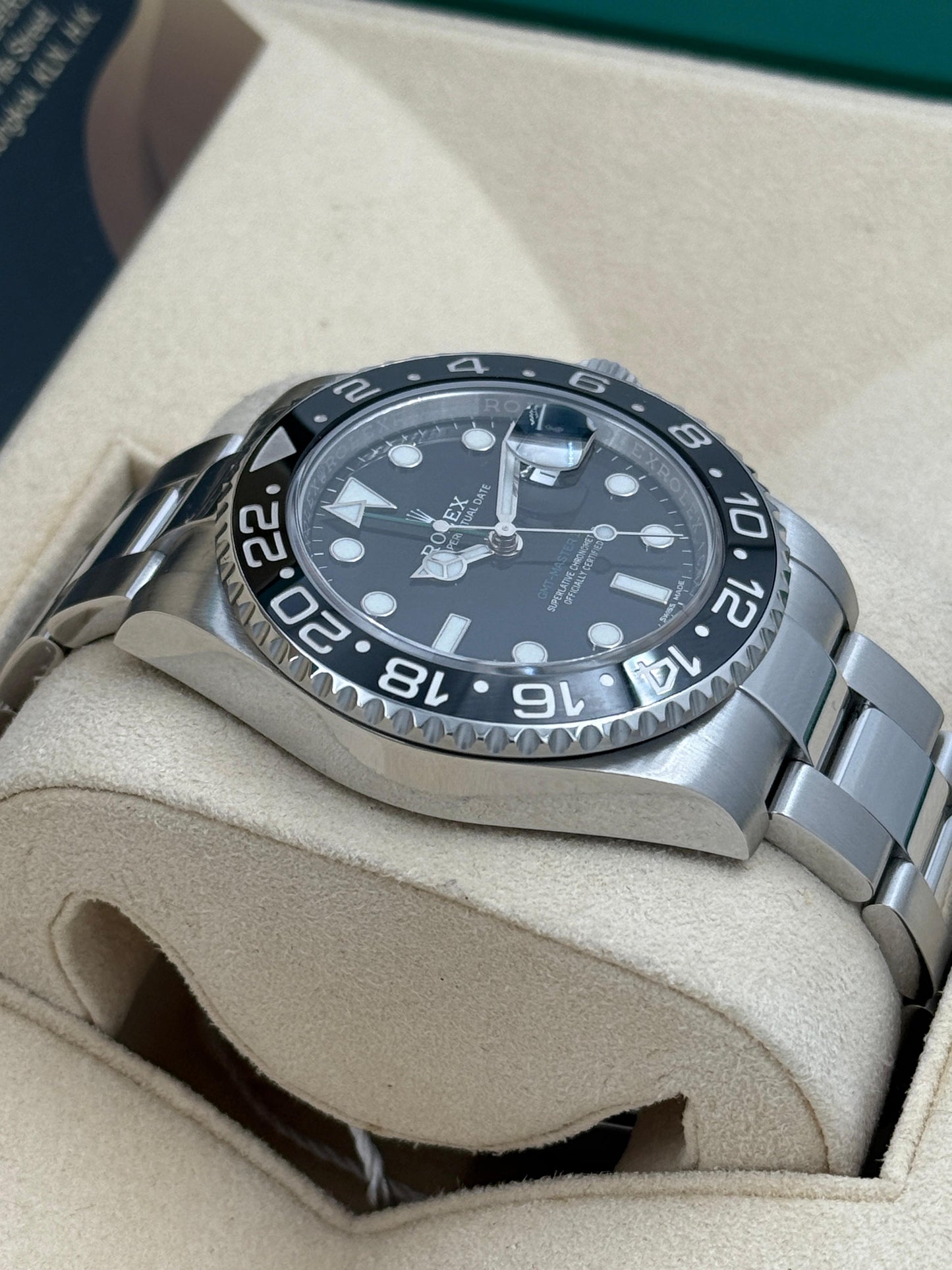 Rolex 勞力士 GMT-MASTER II 116710LN 原廠保養到2027年