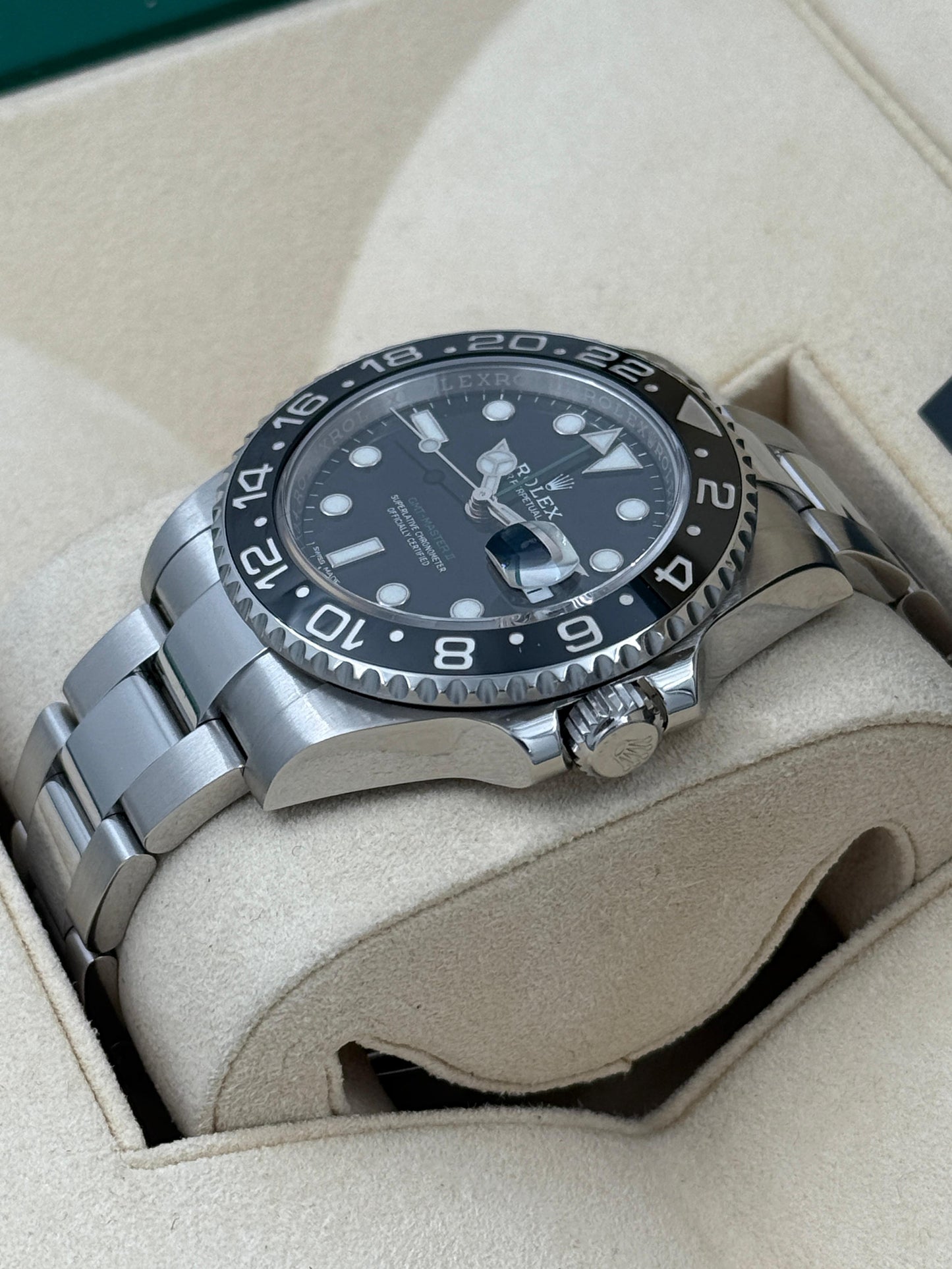 Rolex 勞力士 GMT-MASTER II 116710LN 原廠保養到2027年
