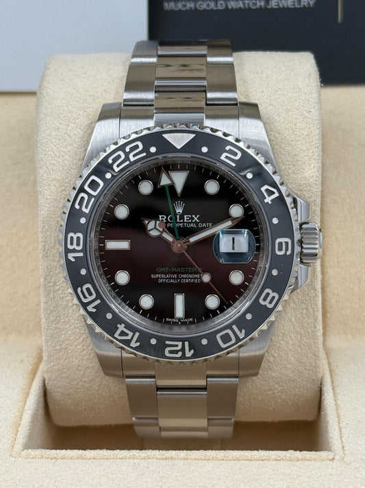 Rolex 勞力士 GMT-MASTER II 116710LN 原廠保養到2027年
