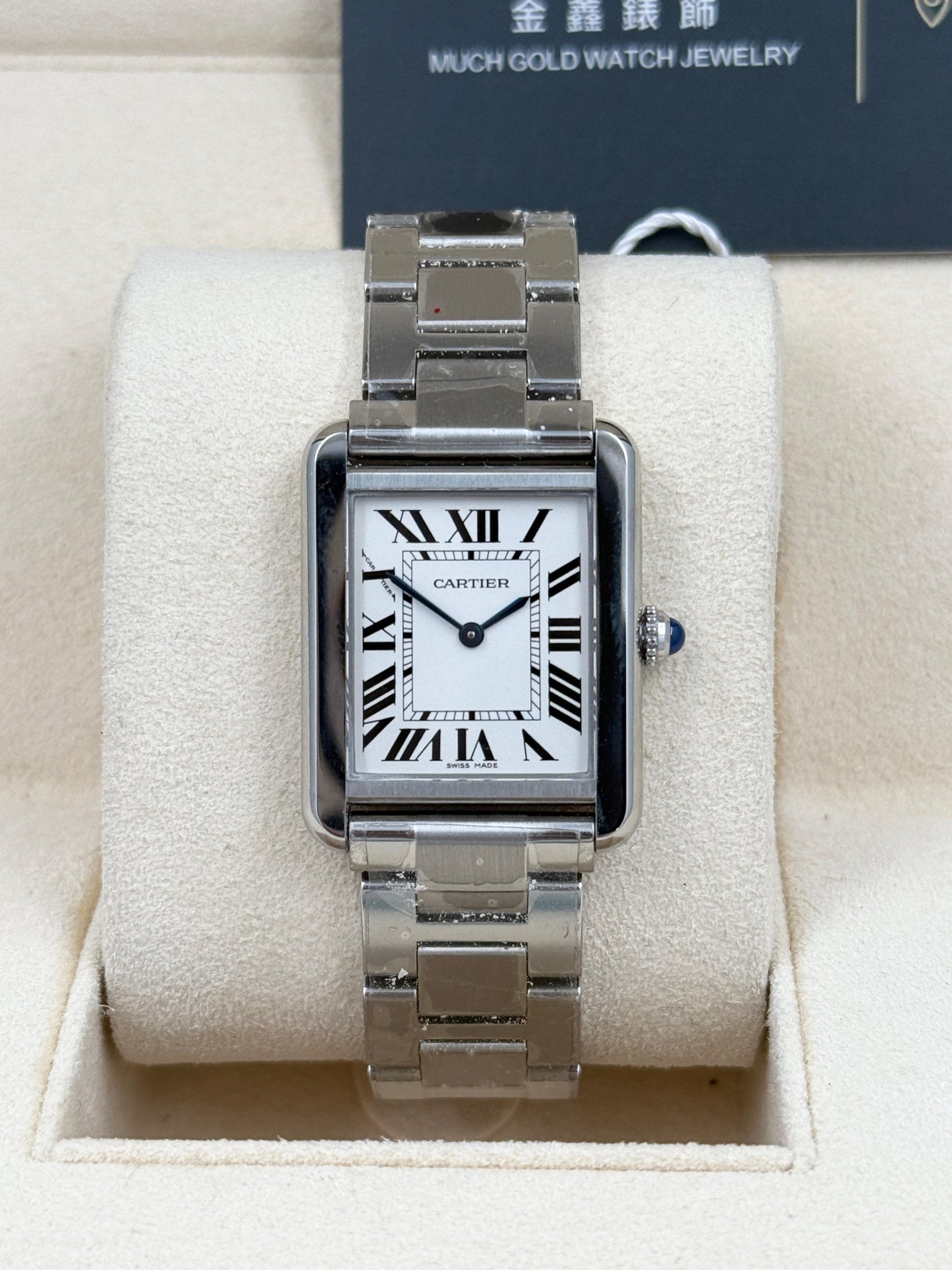 [未使用品 Unused] CARTIER 卡地亞 TANK SOLO 3170