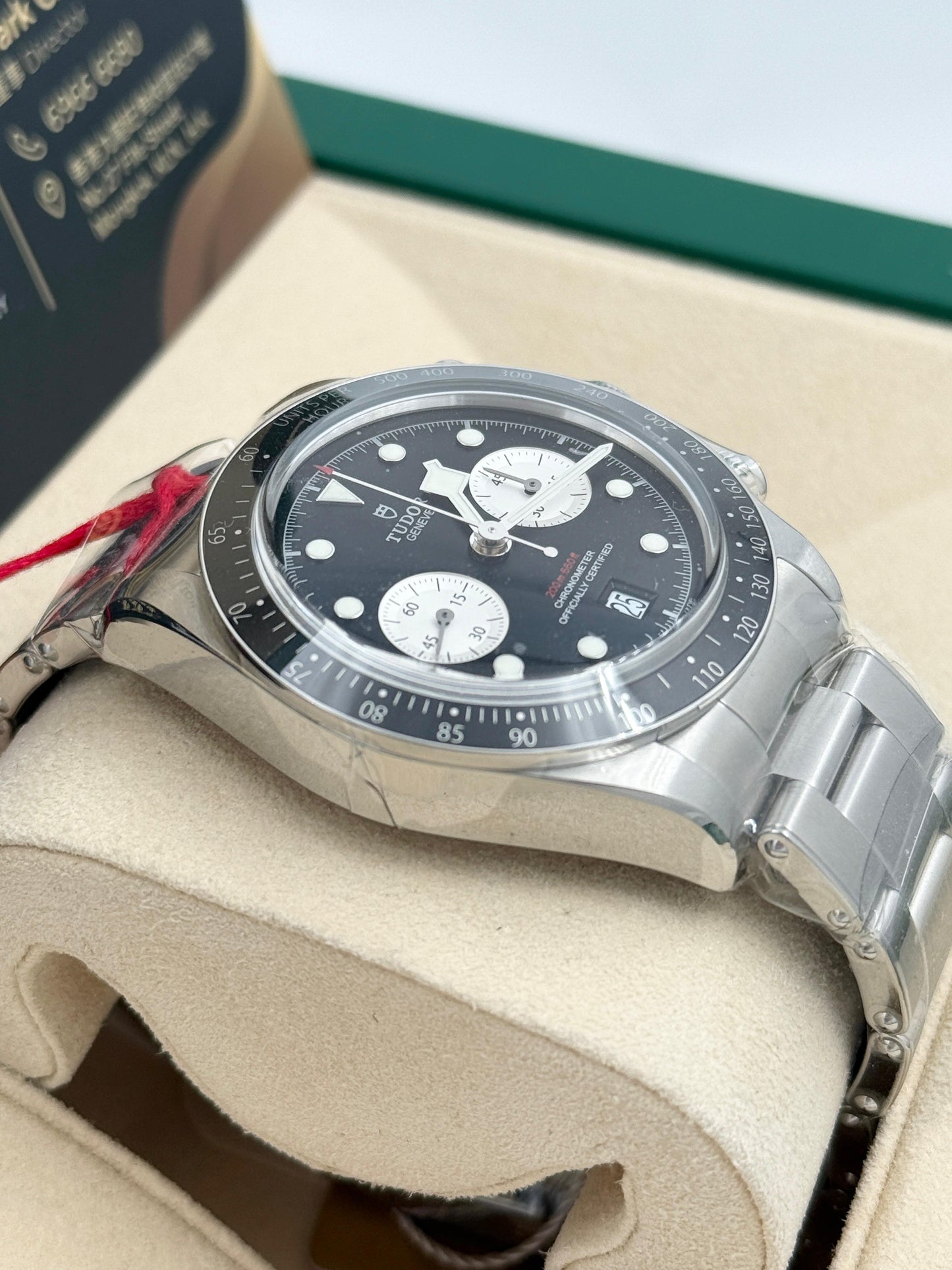 全新 NEW TUDOR 帝舵 BLACK BAY CHRONOGRAPH 79360N 2024年