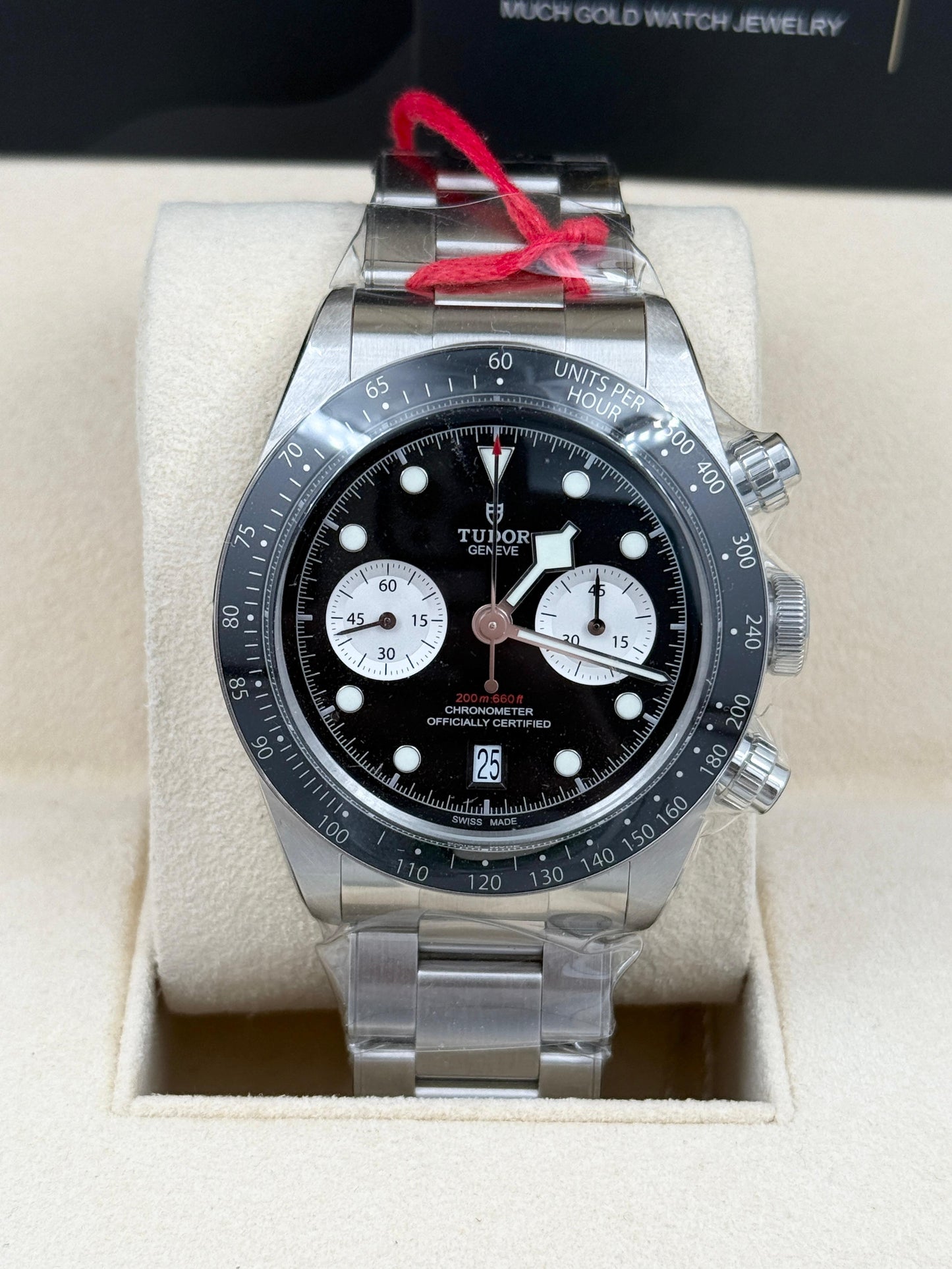 全新 NEW TUDOR 帝舵 BLACK BAY CHRONOGRAPH 79360N 2024年