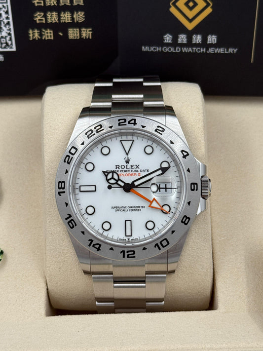 全新 NEW ROLEX 勞力士 EXPLORER II 226570 2025年7月