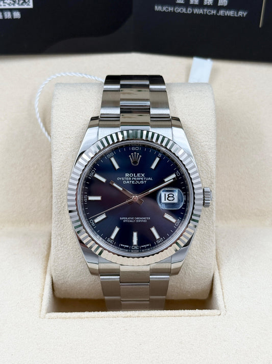 ROLEX 勞力士 DATEJUST 126334 2019年 藍面