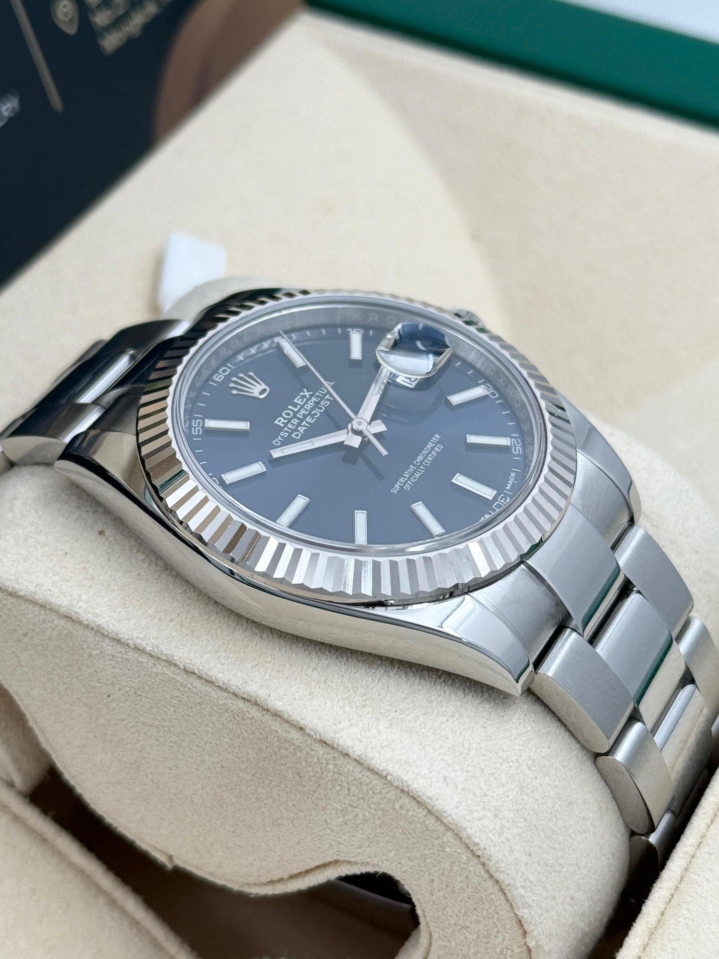 ROLEX 勞力士 DATEJUST 126334 2019年 藍面