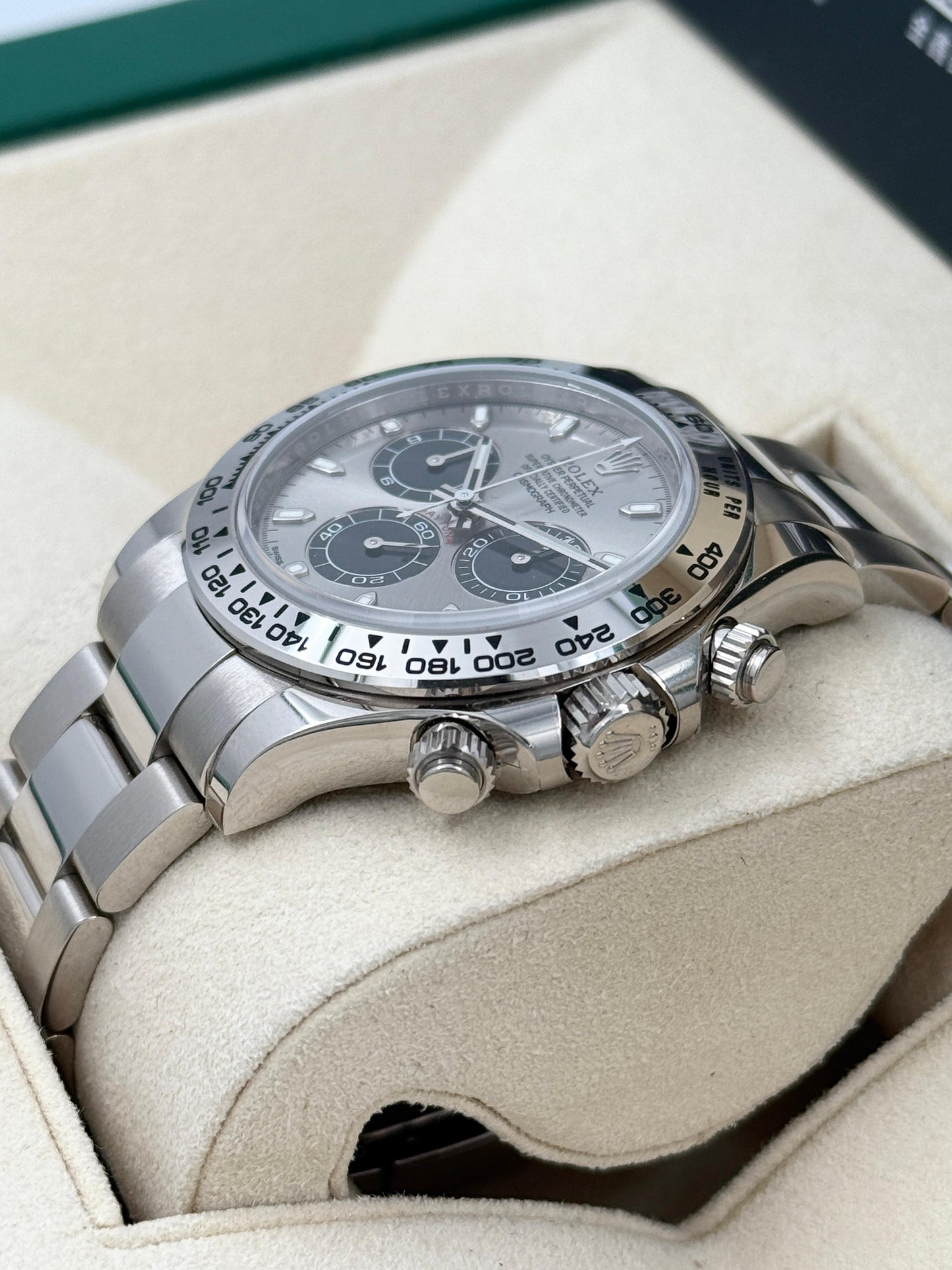 ROLEX 勞力士 DAYTONA 116509 灰面 2019年 99.9%NEW 少量原裝膠紙