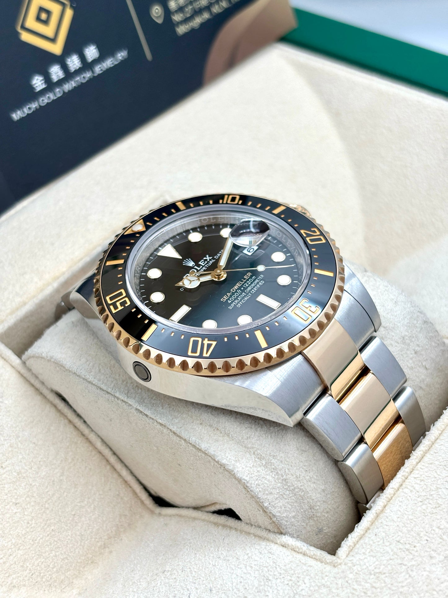 二手 USED  ROLEX 勞力士 SEA-DWELLER 126603 黑色 2021年1月 齊格 全套 FULL SET AD單