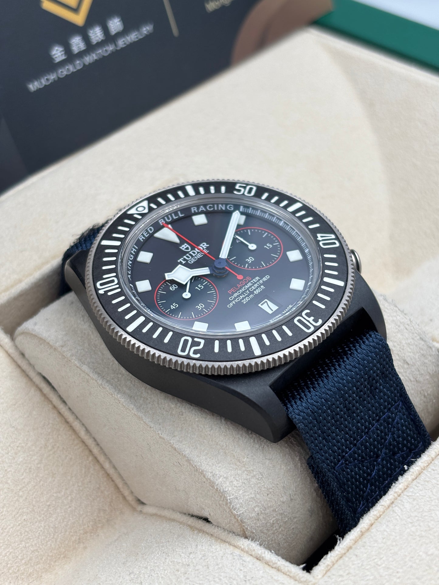 [SOLD OUT]二手 USED  TUDOR 帝舵 PELAGOS 25807KN&nbsp; 藍色 2023年7月 碳纎維 全套 FULL SET