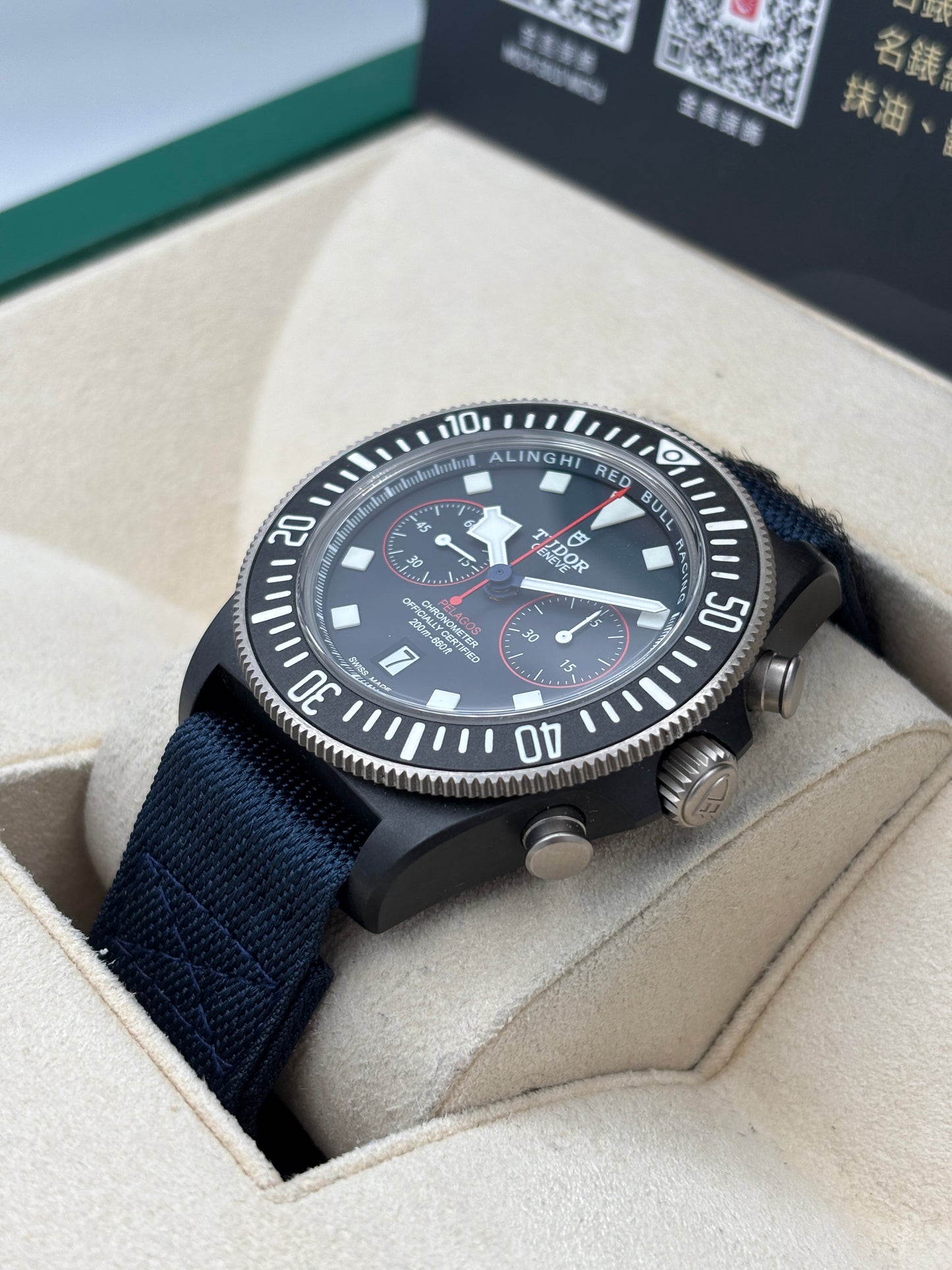 [SOLD OUT]二手 USED  TUDOR 帝舵 PELAGOS 25807KN&nbsp; 藍色 2023年7月 碳纎維 全套 FULL SET