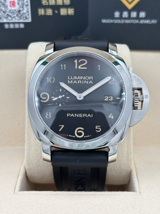 [SOLD OUT]二手 USED  PANERAI 沛納海 LUMINOR MARINA 1950 3DAYS AUTOMATIC PAM00359 黑色 2011年9月&nbsp; 全套 FULL SET