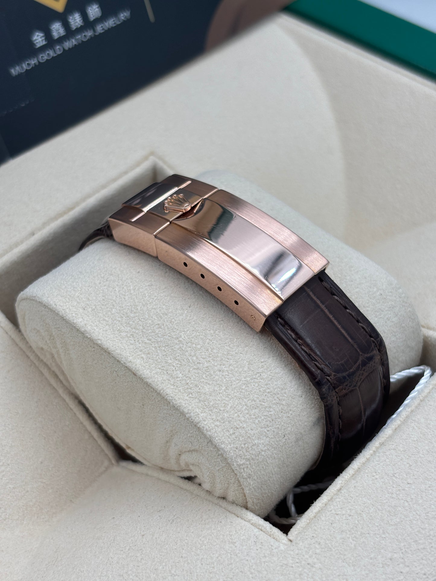 [SOLD OUT]二手 USED  ROLEX 勞力士 DAYTONA 116515LN 朱古力面 亂碼 皮帶款 淨錶 WATCH ONLY