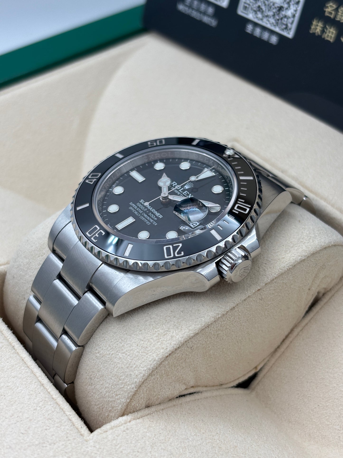 [SOLD OUT]二手 USED  ROLEX 勞力士 SUBMARINER DATE 126610LN 黑色 亂碼 淨錶 WATCH ONLY