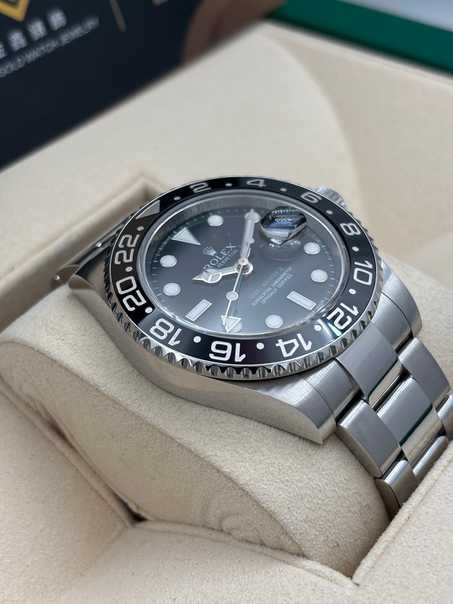 [SOLD OUT]二手 USED  ROLEX 勞力士 GMT-MASTER II 116710LN 黑色 2010年11月 全套 FULL SET